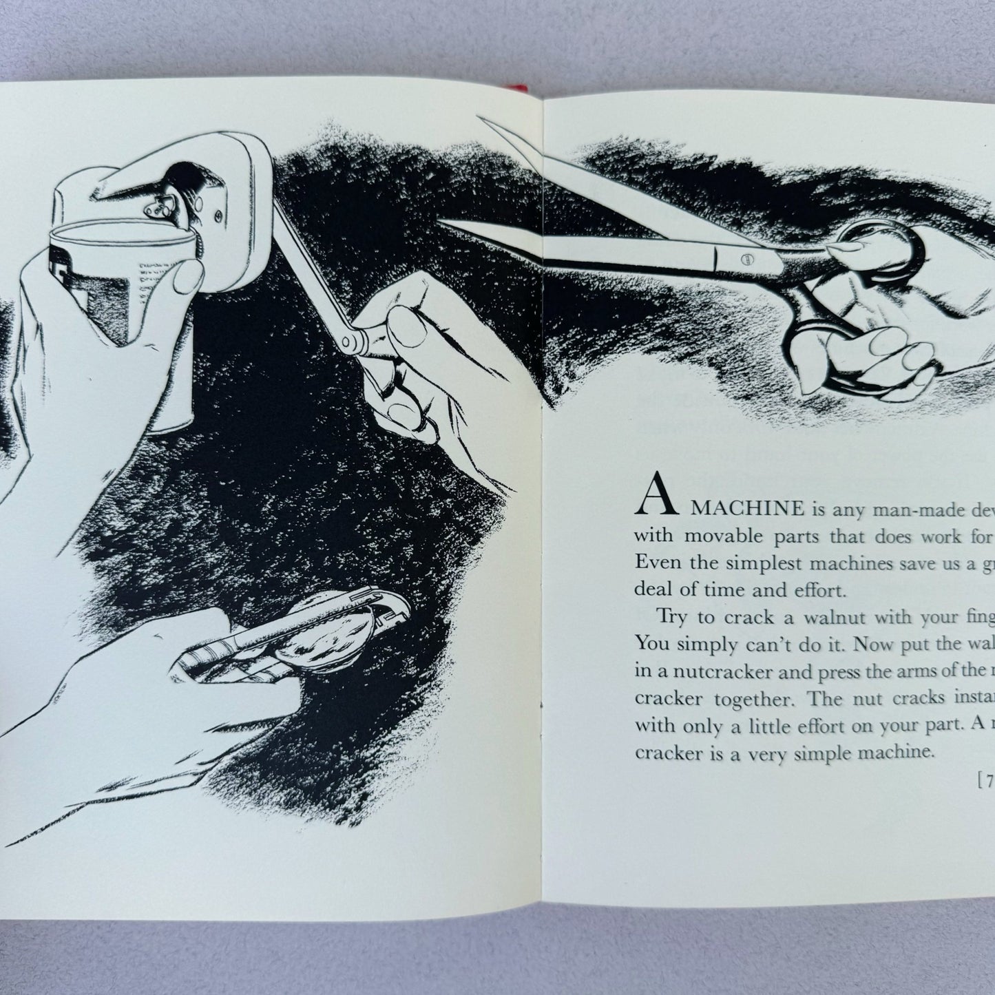 Machines, Illustrated Kids' Nonfiction Book, 1958 - Pretty Old Books