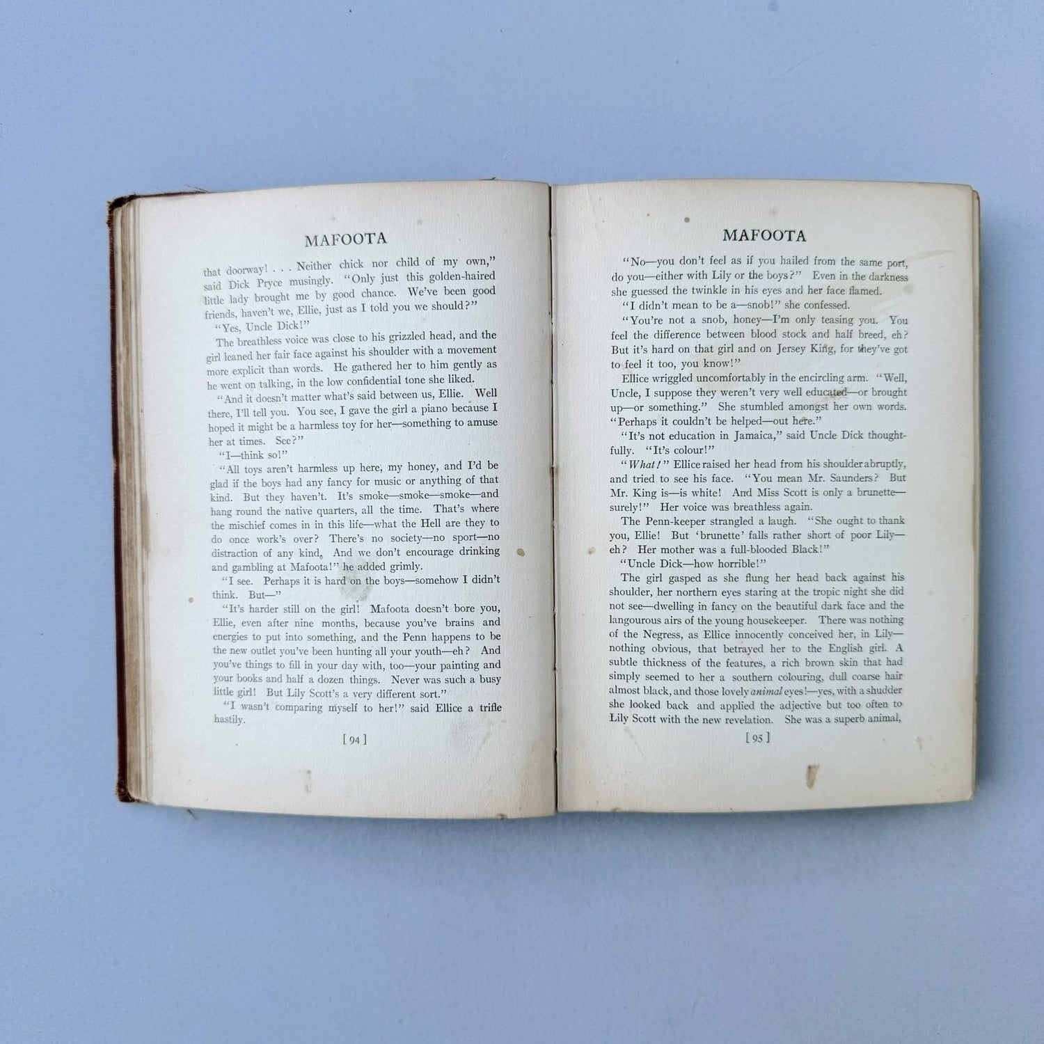 Mafoota - A Romance of Jamaica, Dolf Wyllarde, 1907 - Pretty Old Books