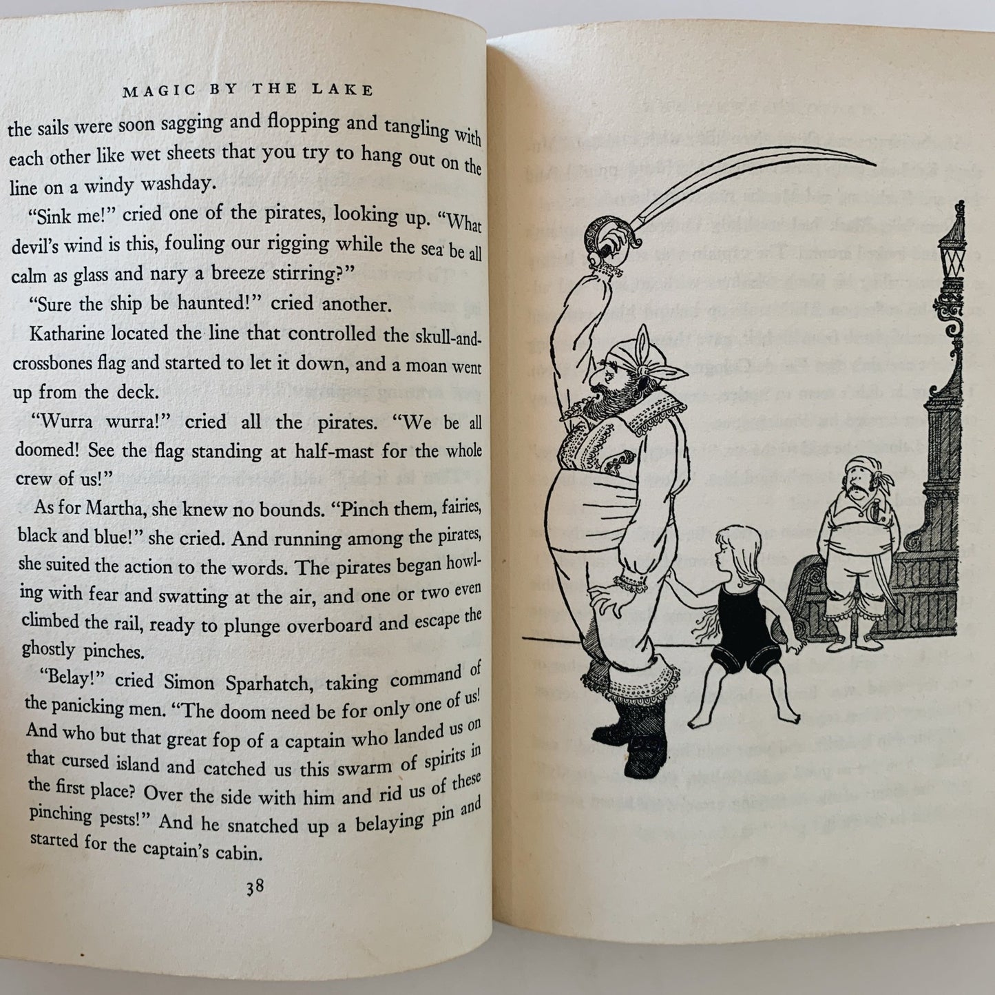 Magic By The Lake, Edward Eager, 1962, Hardcover - Pretty Old Books