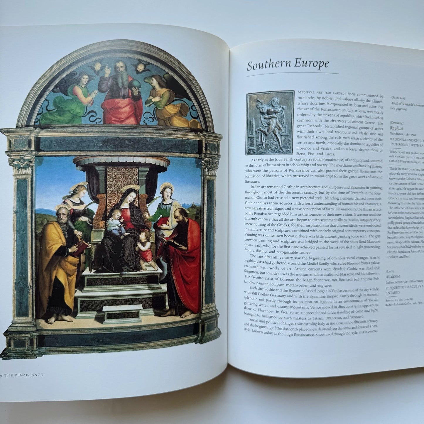 Masterpieces of the Metropolitan Museum of Art, 1993 Hardcover Art Book - Pretty Old Books