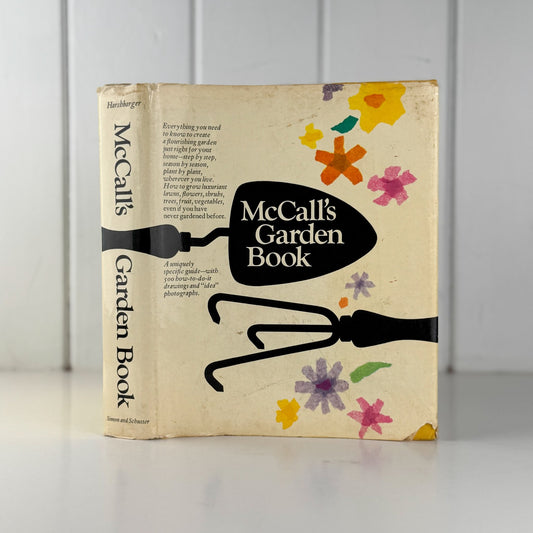 McCall's Garden Book, 1968, Vintage Hardcover Illustrated Gardening Guide - Pretty Old Books