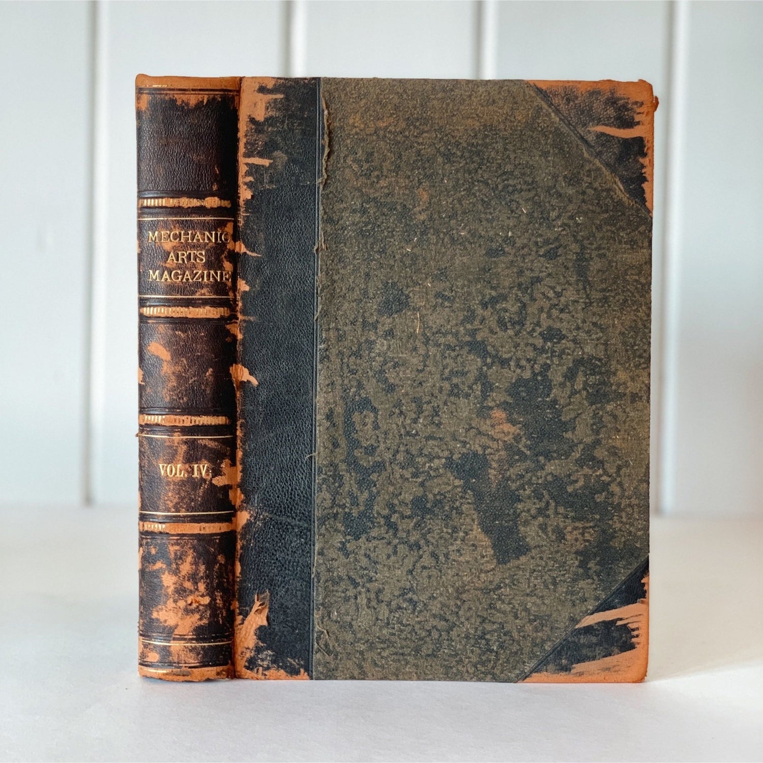 Mechanic Arts Magazine, Volume IV, 1899 - 1900 Book, 1899 - Pretty Old Books