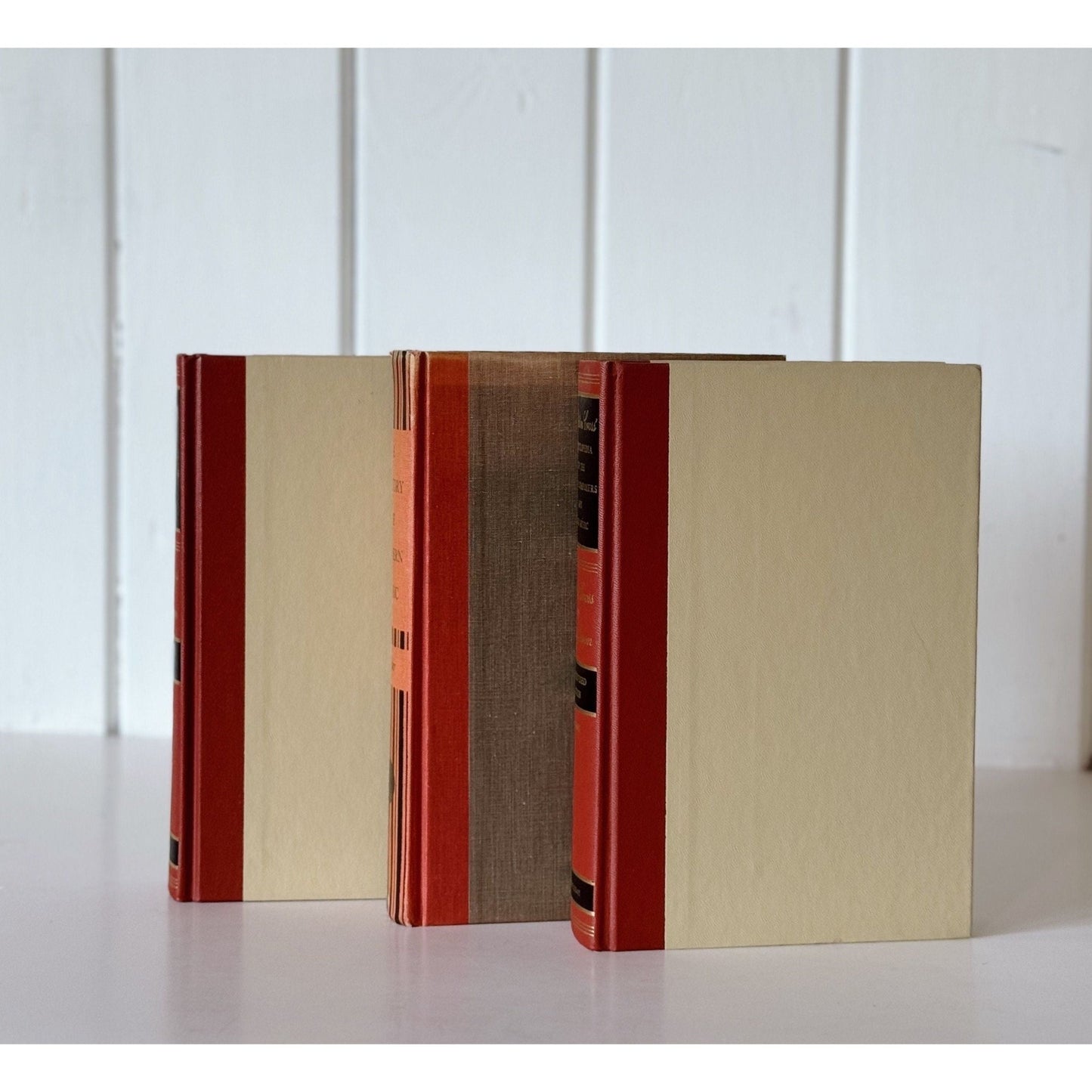 Milton Cross Composers Book Bundle, Mid Century Modern Copper Black Gold Music Book Bundle - Pretty Old Books