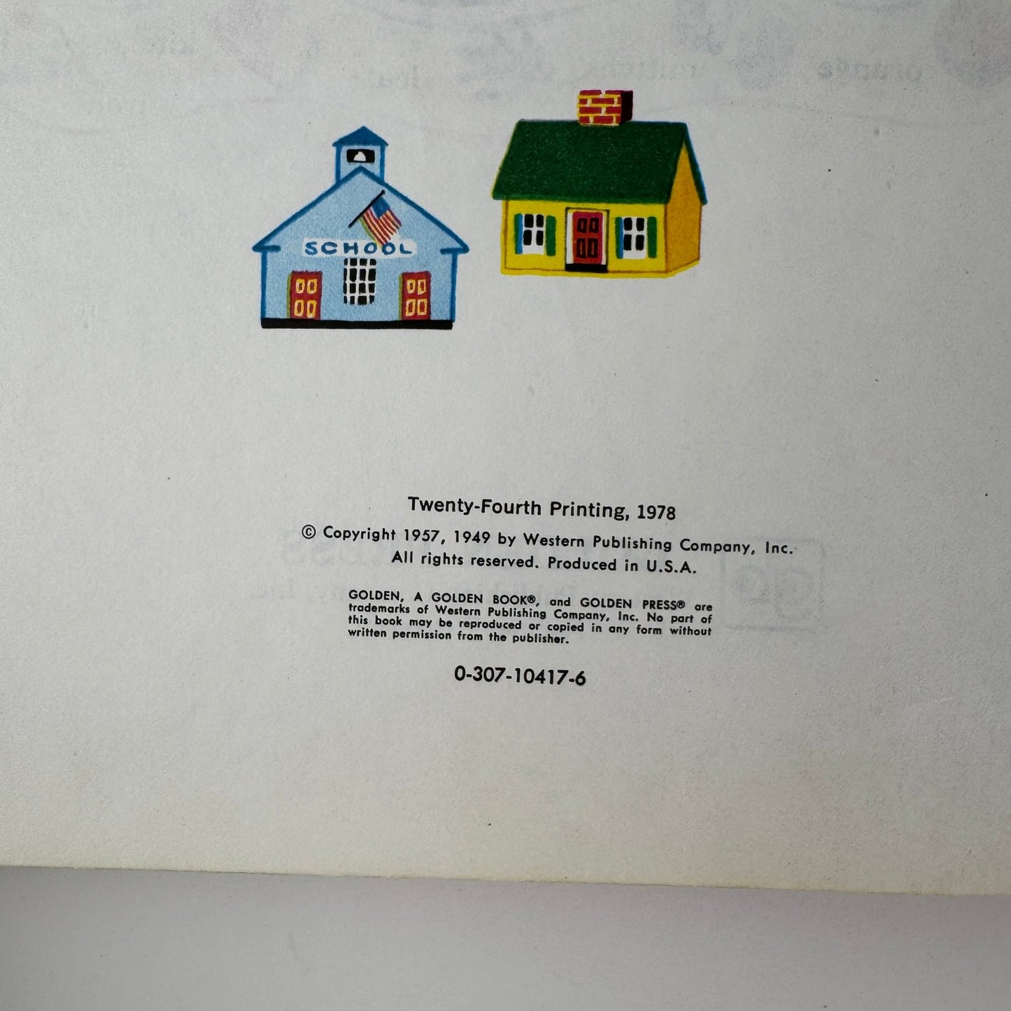 My First Golden Dictionary, Illustrated Oversized 1978 Hardcover Children's Boook - Pretty Old Books