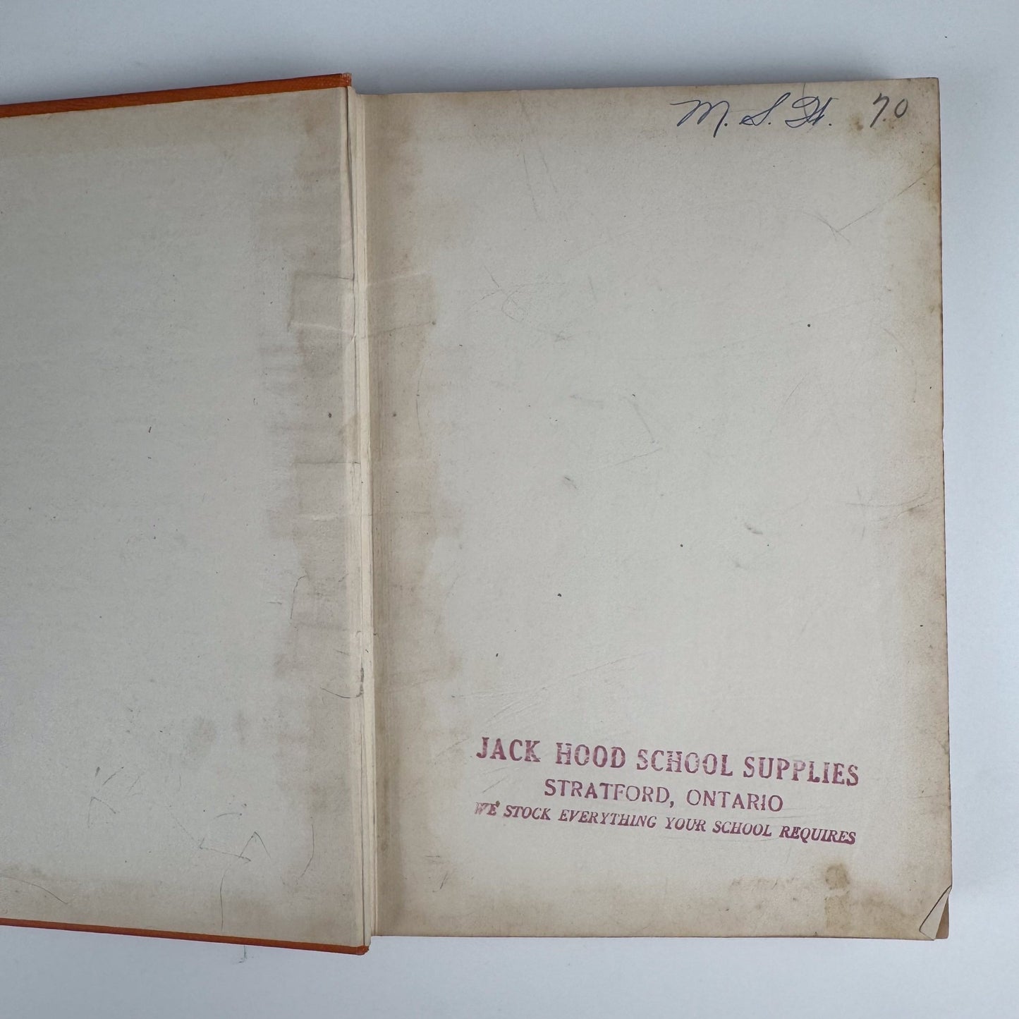 New Worlds For Old, Grade V, 1942 Ontario Social Studies School Book - Pretty Old Books