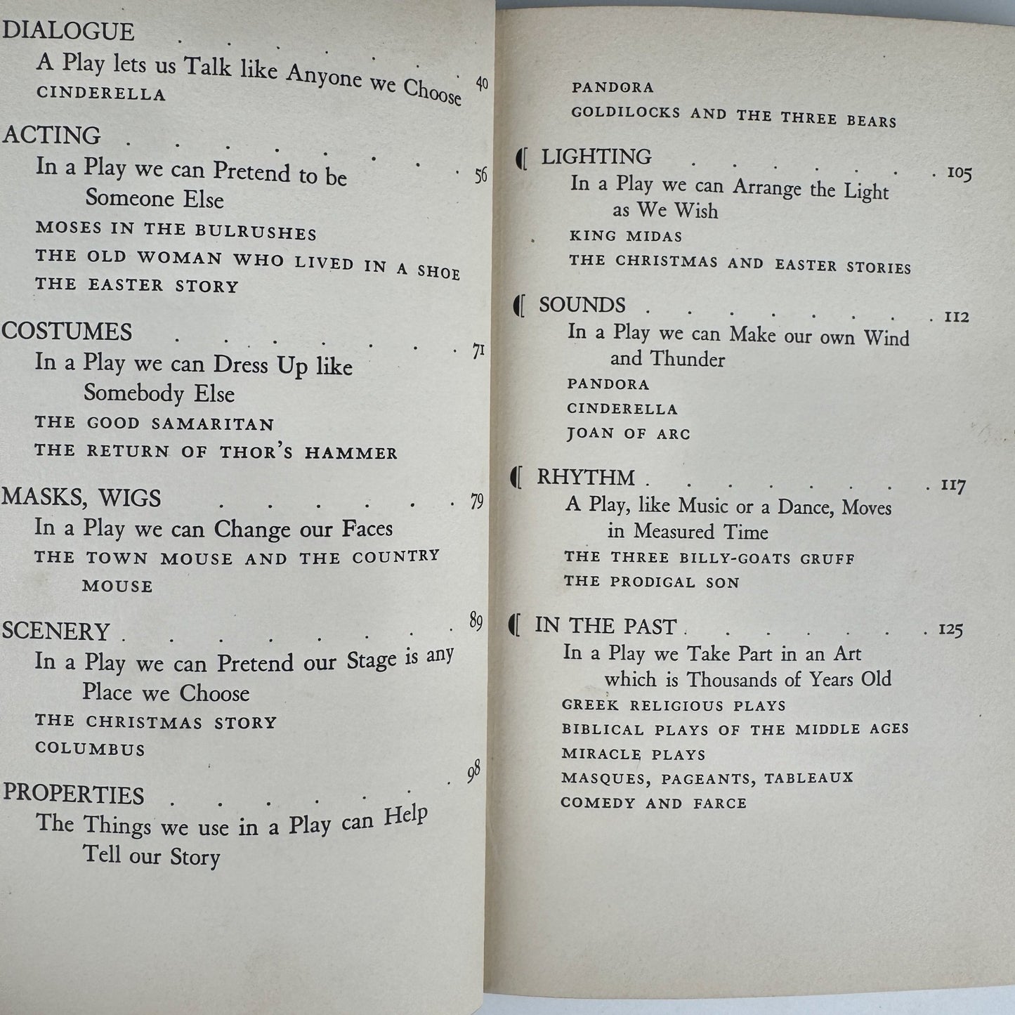 Offstage: Making Plays From Stories, Marguerite F Melcher, 1938 - Pretty Old Books