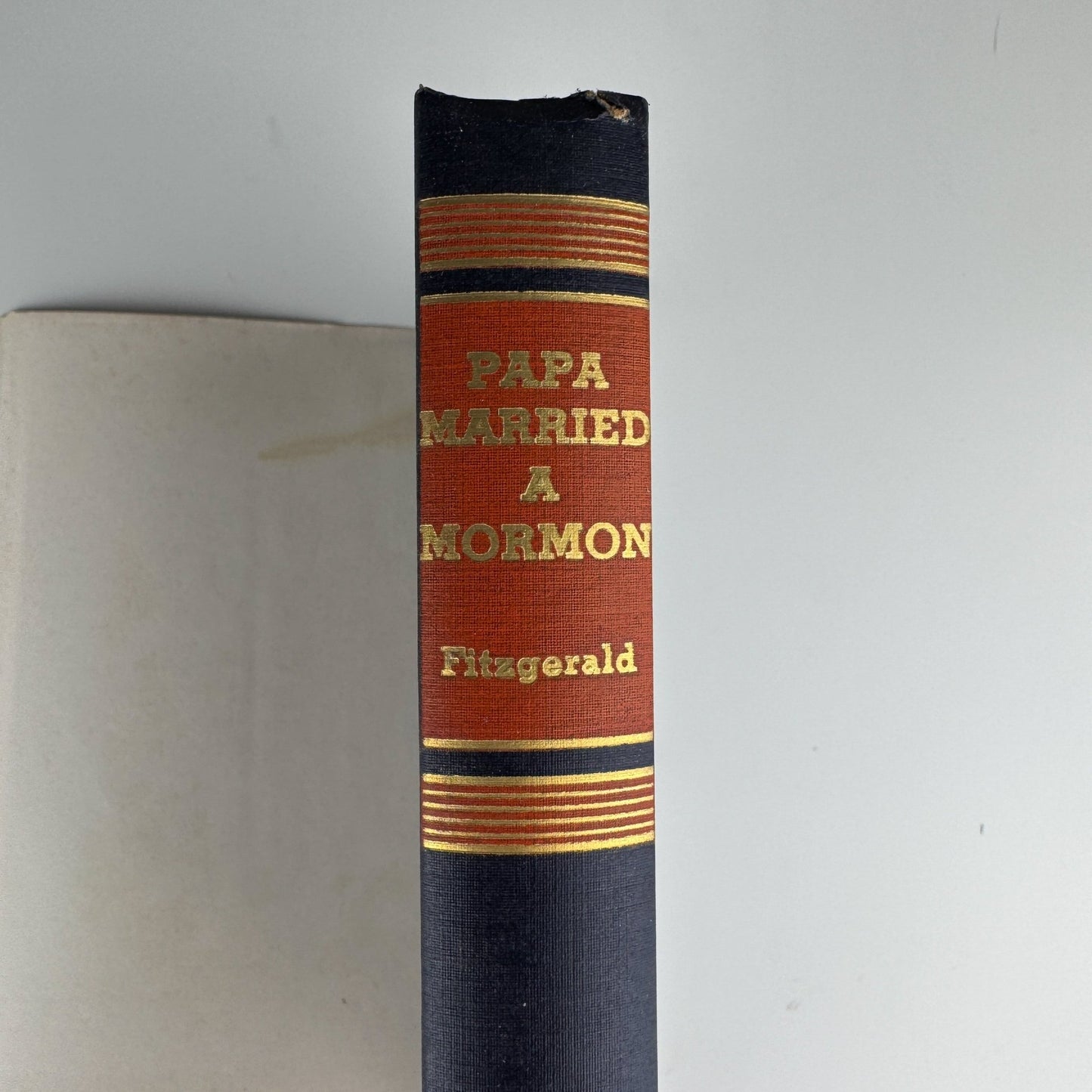 Papa Married a Mormon, John D. Fitzgerald, 1955 - Pretty Old Books