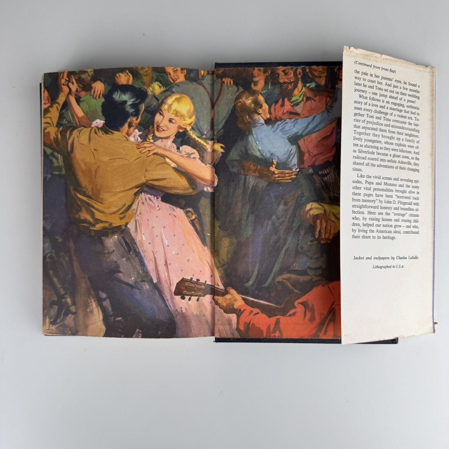 Papa Married a Mormon, John D. Fitzgerald, 1955 - Pretty Old Books