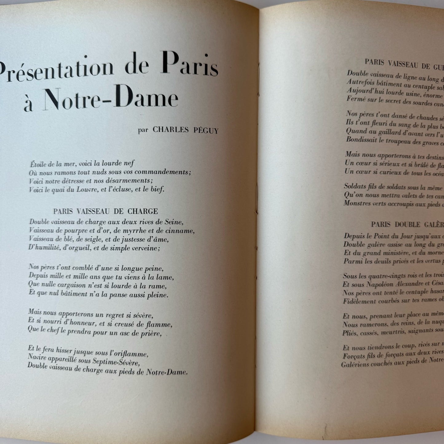 Paris mon coeur, 1945 Paris Photography, Editions Pierre Tisne, First Edition - Pretty Old Books