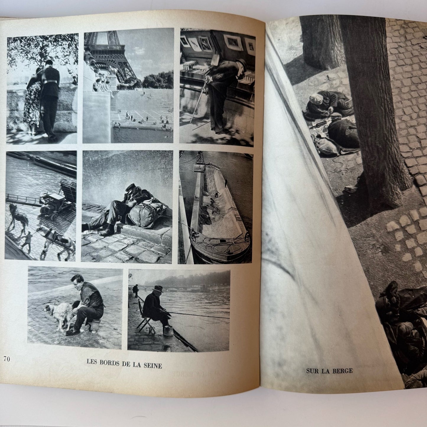 Paris mon coeur, 1945 Paris Photography, Editions Pierre Tisne, First Edition - Pretty Old Books