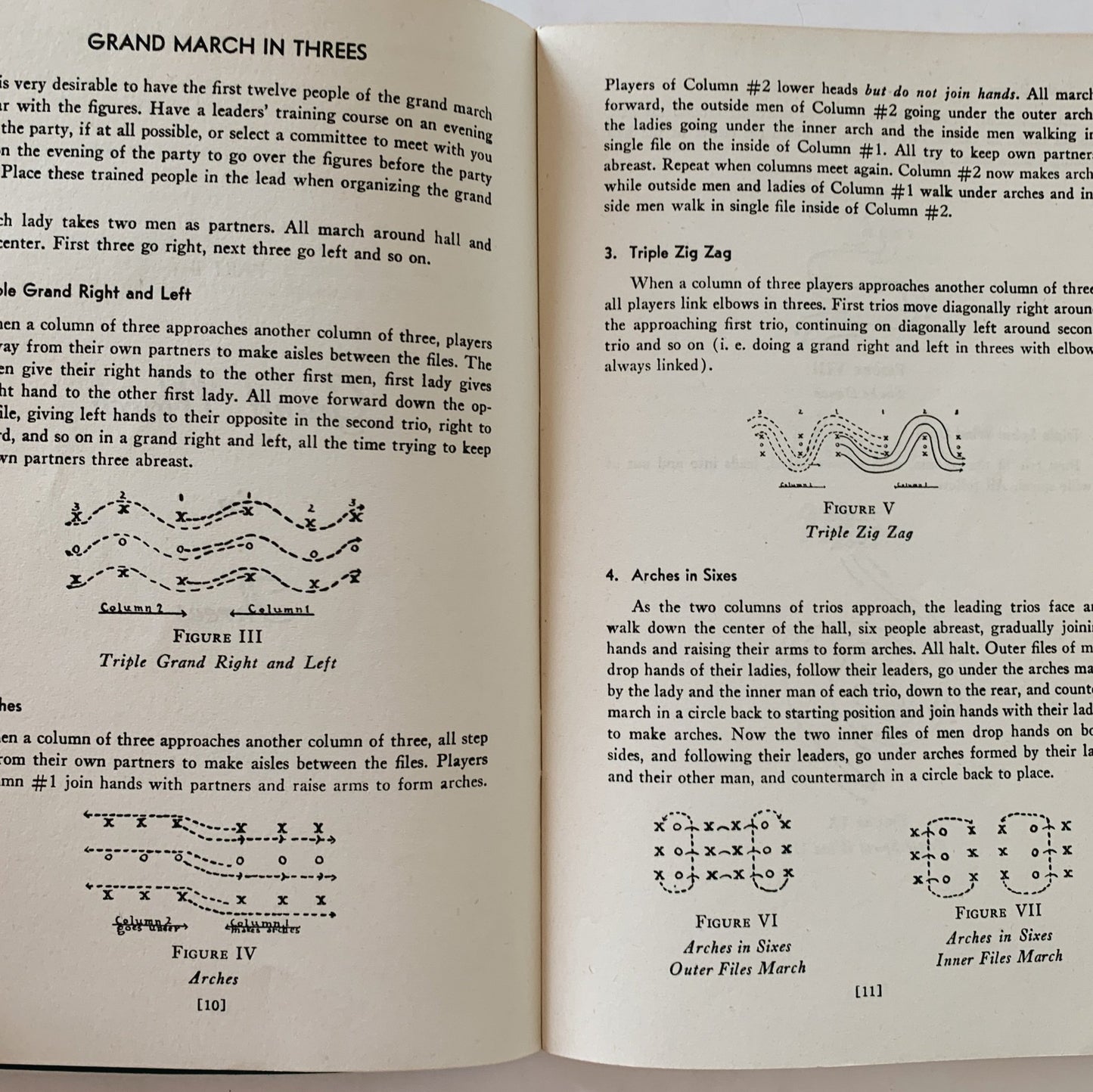 Parties Plus: Fun For Threesomes, 1945 National Recreation Association - Pretty Old Books