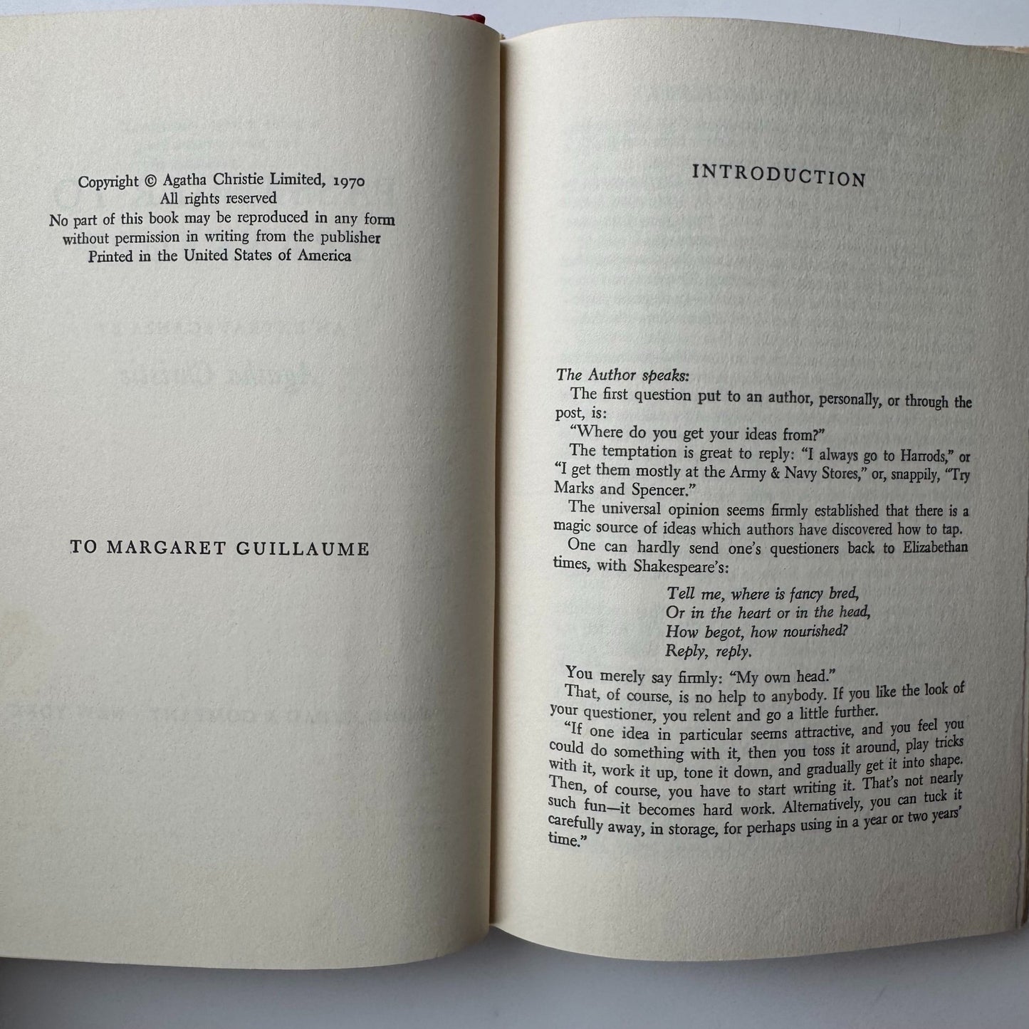 Passenger to Frankfurt, Agatha Christie, 1970, Hardcover Book Club Edition - Pretty Old Books