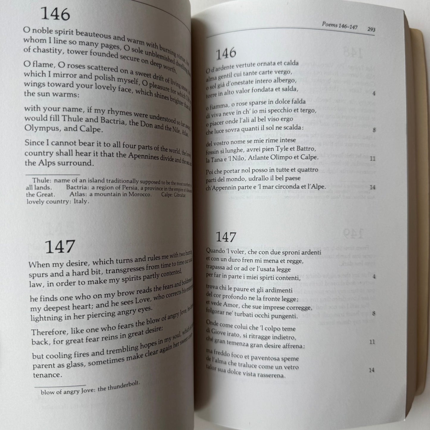 Petrach's Lyric Poems, The Rime sparse and Other Lyrics, Harvard University Press, 1976 - Pretty Old Books