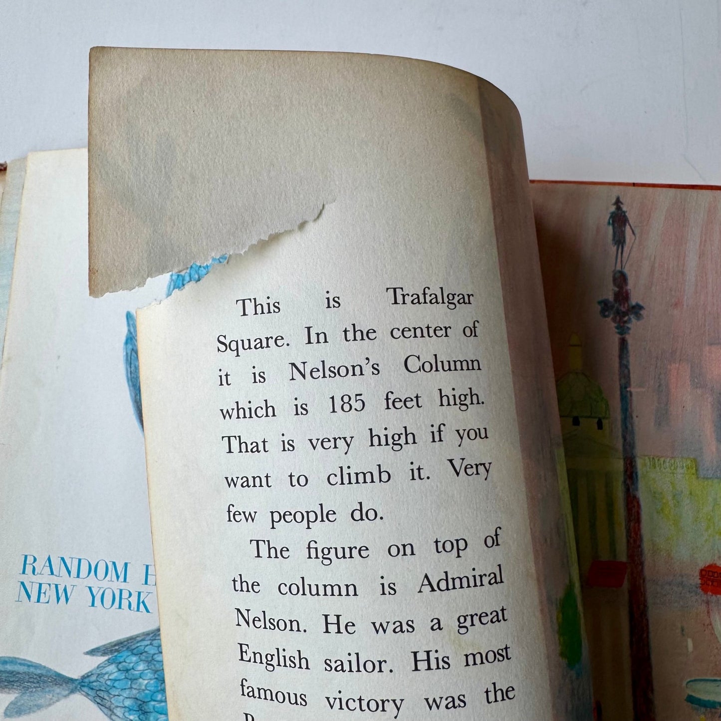 Preep: The Little Pigeon of Trafalgar Square, 1964 Hardcover - Pretty Old Books