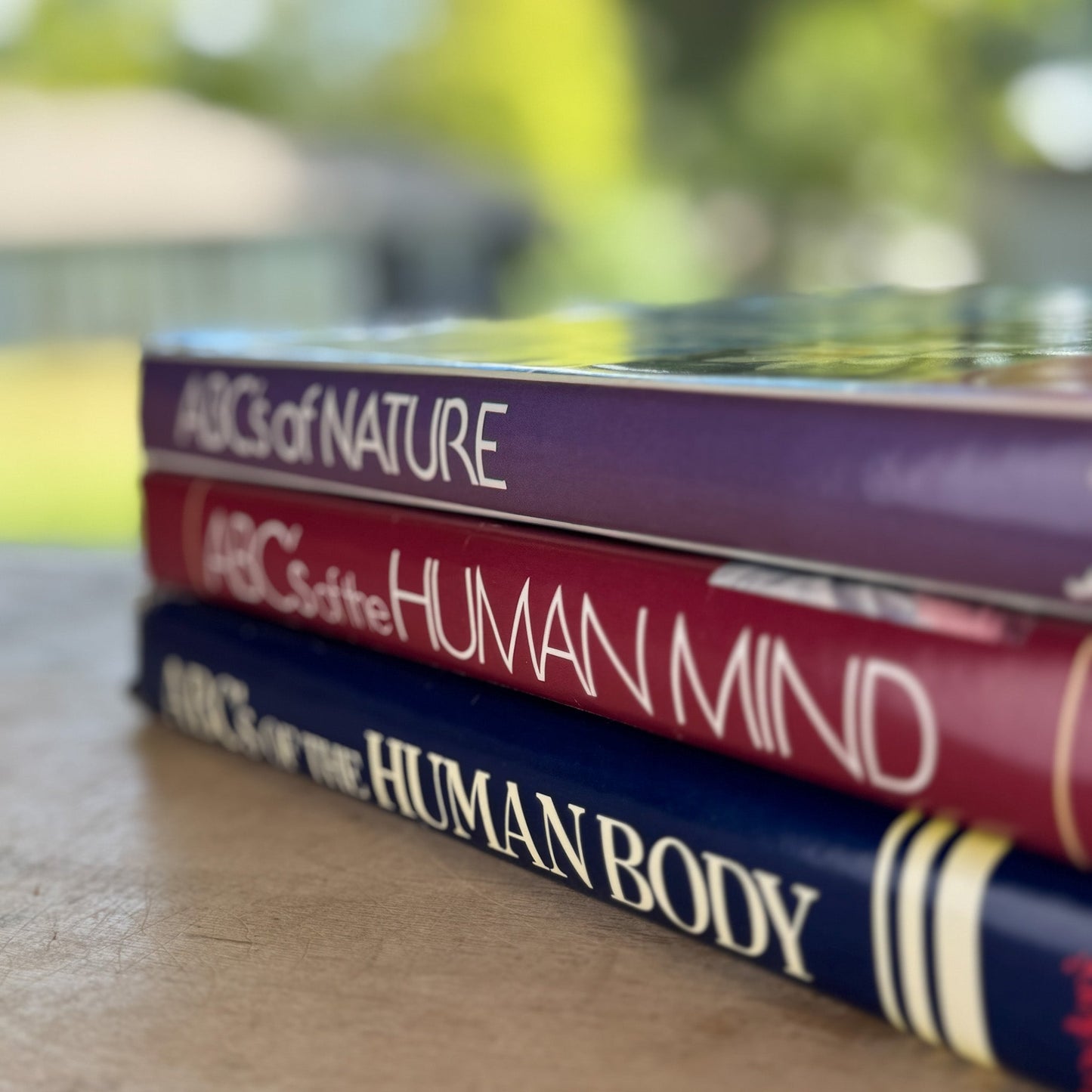 Reader's Digest ABCs: A Family Answer Book Set, Nature, Human Body and Mind, Illustrated - Pretty Old Books