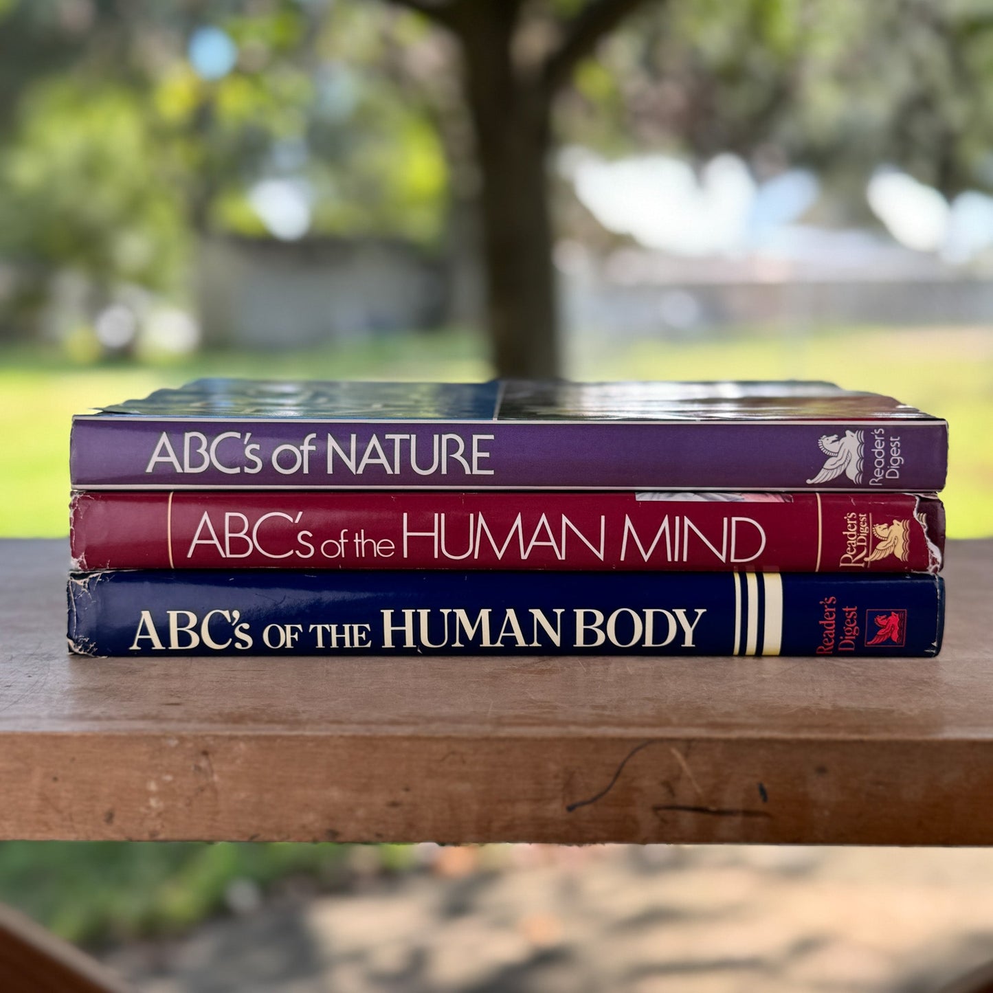 Reader's Digest ABCs: A Family Answer Book Set, Nature, Human Body and Mind, Illustrated - Pretty Old Books