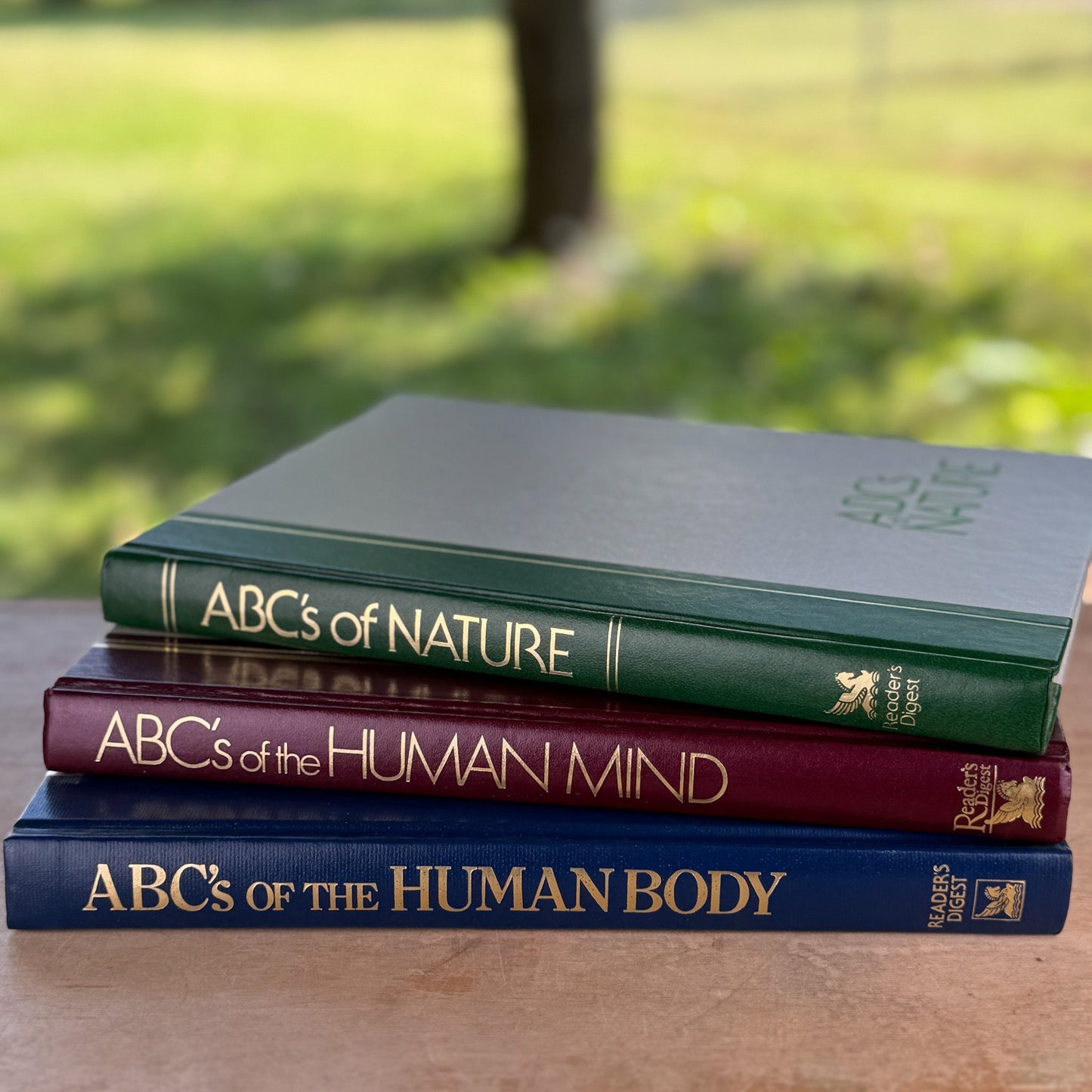 Reader's Digest ABCs: A Family Answer Book Set, Nature, Human Body and Mind, Illustrated - Pretty Old Books