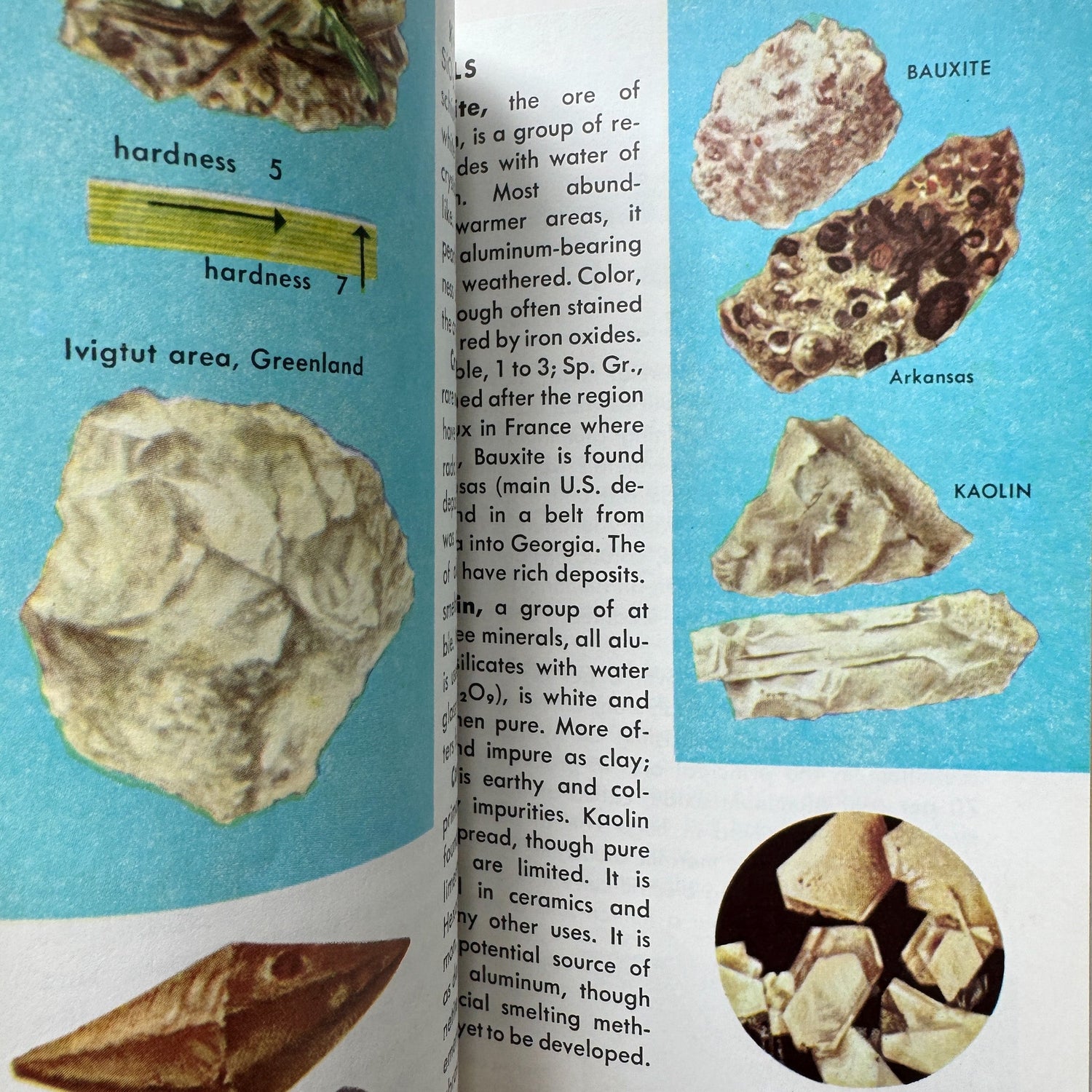 Rocks and Minerals A Golden Guide 1957 Paperback - Pretty Old Books