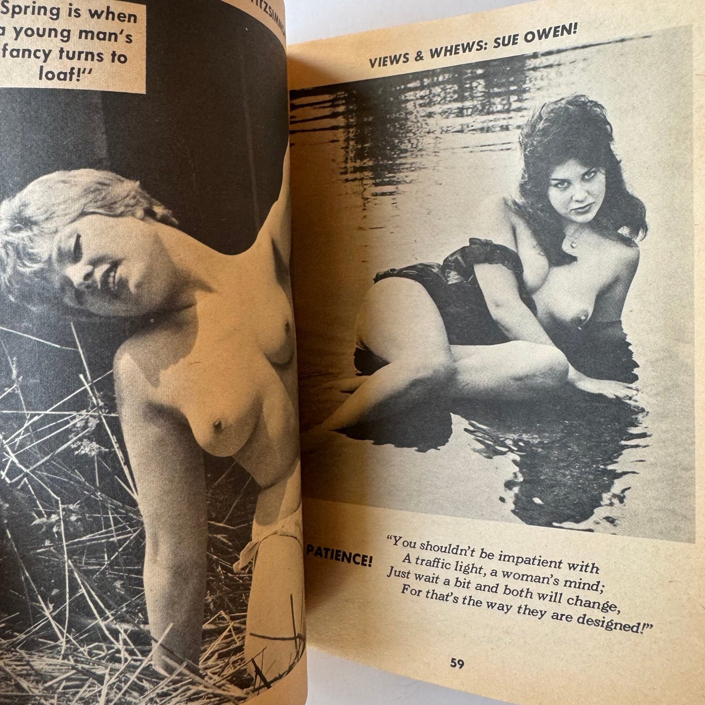 Romp: World of Fun Men's Magazine, September 1965, Humor and Girlie Pin - Up Magazine - Pretty Old Books