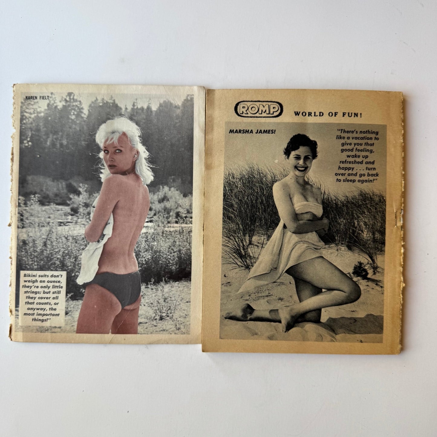 Romp: World of Fun Men's Magazine, September 1965, Humor and Girlie Pin - Up Magazine - Pretty Old Books