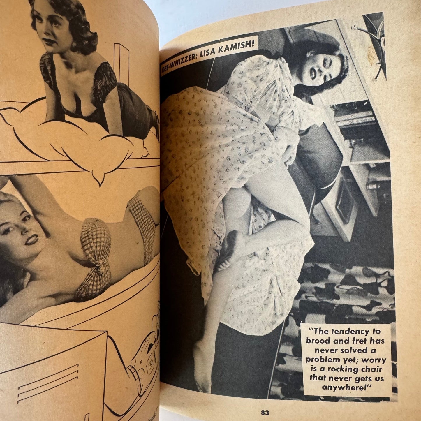 Romp: World of Fun Men's Magazine, September 1965, Humor and Girlie Pin - Up Magazine - Pretty Old Books