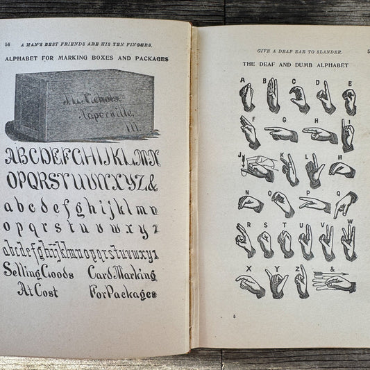 Safe Methods of Business, Illustrated Etiquette and Informational Guide, 1923 - Pretty Old Books