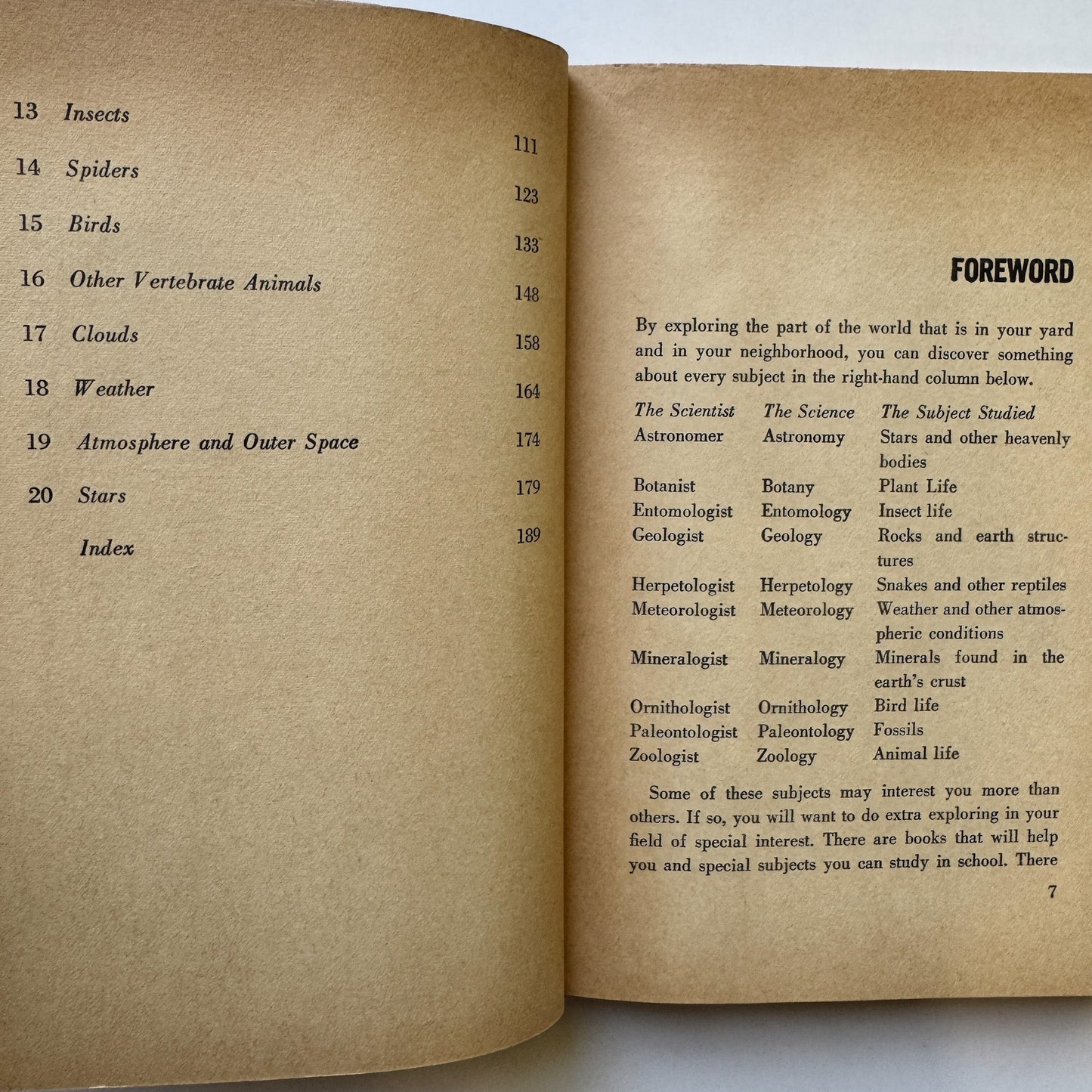 Science in Your Own Back Yard, 1960 Weekly Reader Children's Hardcover Book - Pretty Old Books