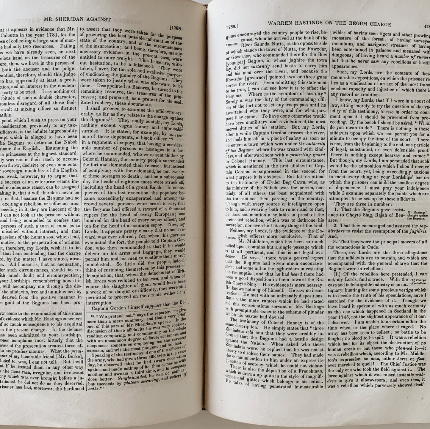 Select British Eloquence, Edmund Burke, Walpole, Lord Erskine, 1853 Hardcover - Pretty Old Books
