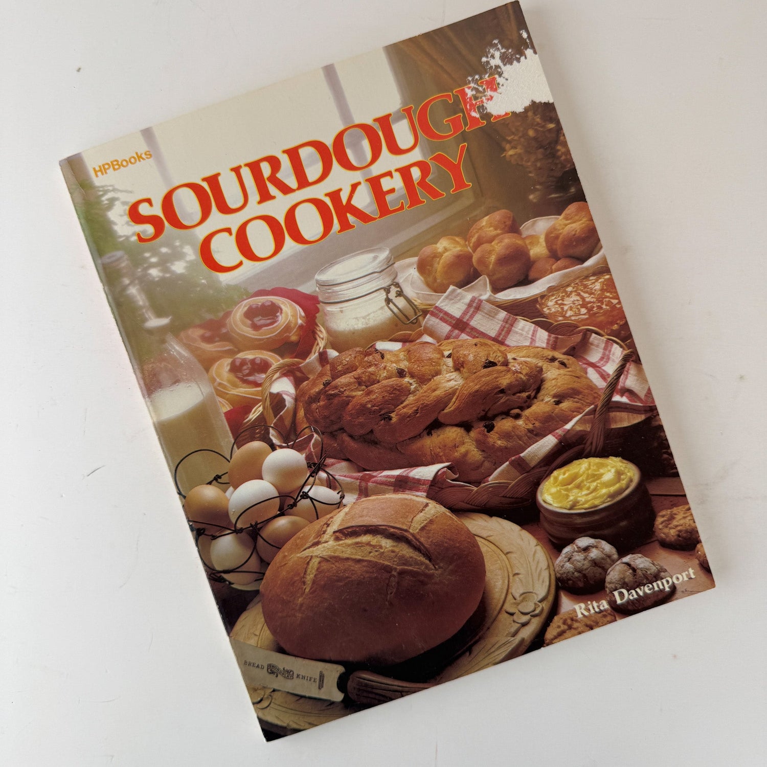 Sourdough Cookery, Rita Davenport, 1981 Vintage Paperback - Pretty Old Books