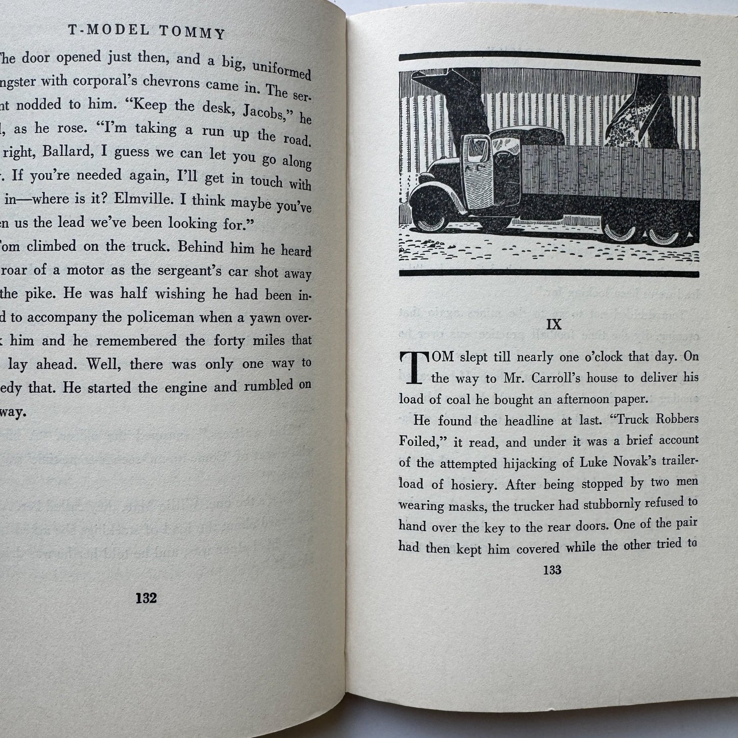 T - Model Tommy, Stephen W. Meader, Illustrated by Edward Shenton, 1966 - Pretty Old Books
