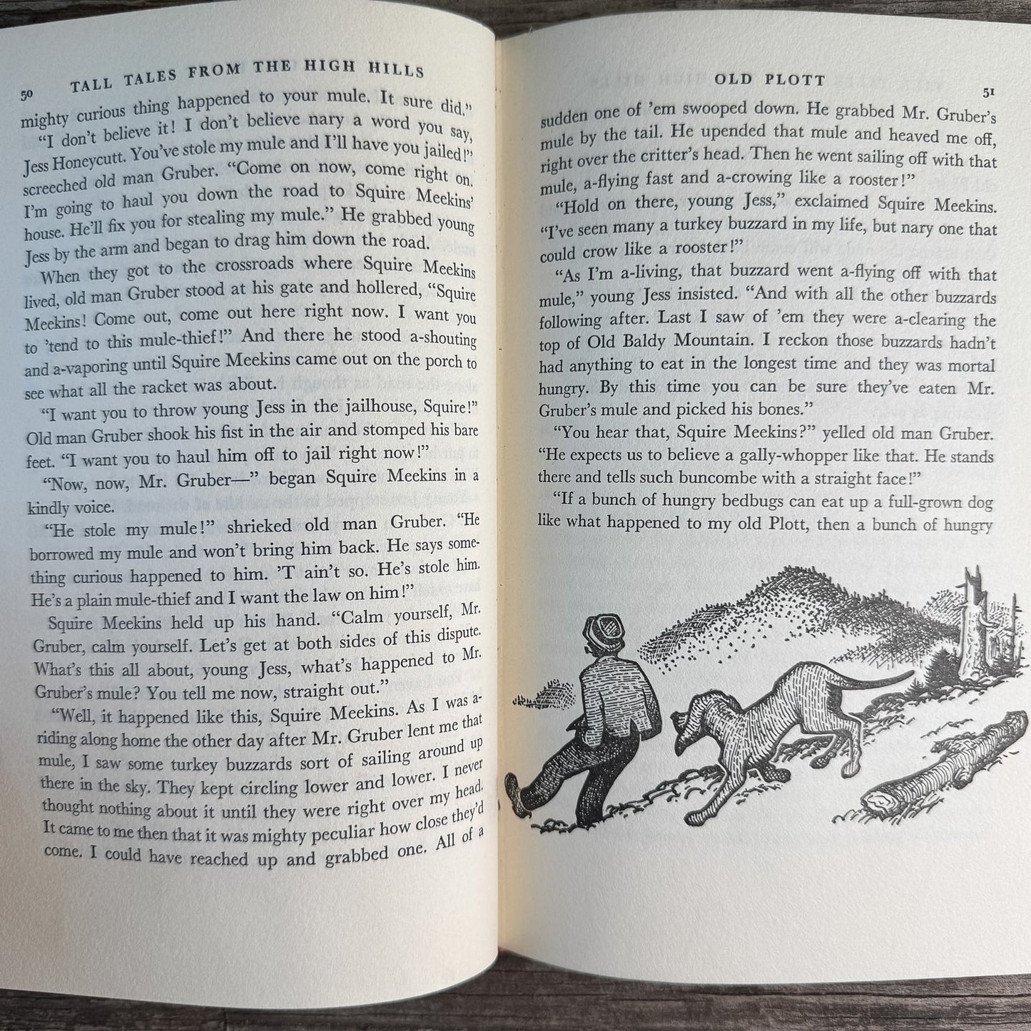 Tall Tales from the High Hills and Other Stories, Ellis Credle, 1957 - Pretty Old Books