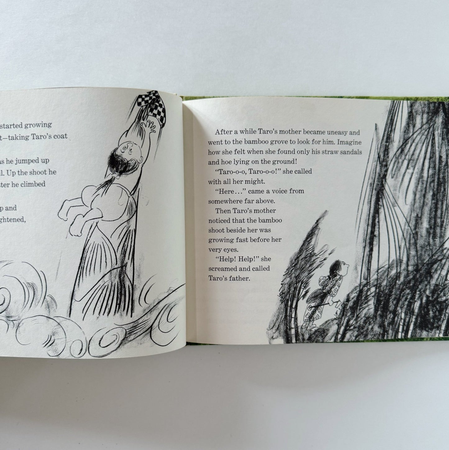 Taro and the Bamboo Shoot, Masako Matsuno, 1964, Hardcover - Pretty Old Books