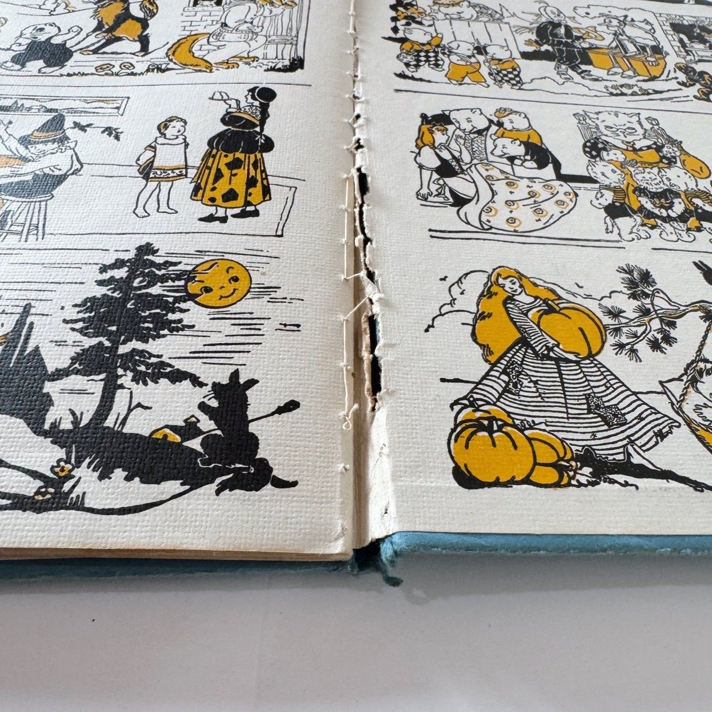 Ten Treasured Tales, A Mary Perks Book, 1943 Fairy Tales Hardcover - Pretty Old Books