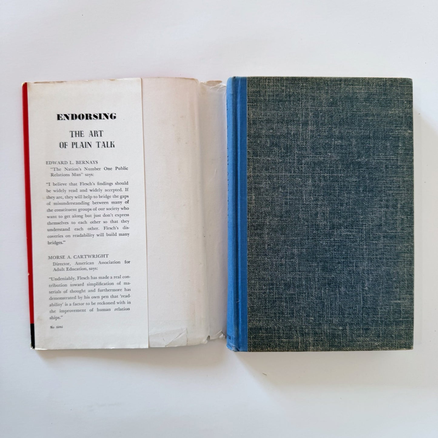 The Art of Plain Talk, Rudolph Flesch, 1946 Hardcover - Pretty Old Books