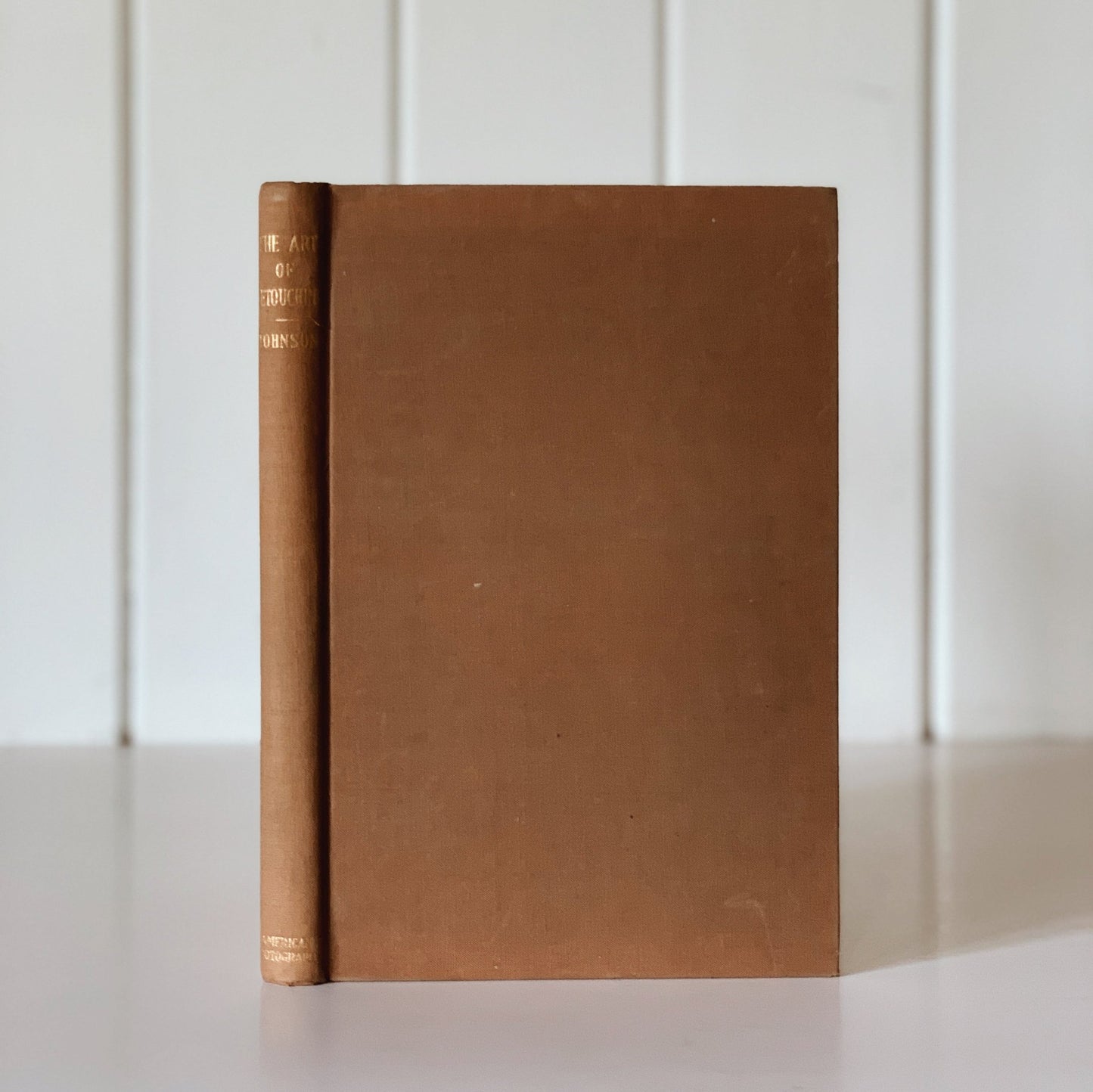 The Art of Retouching Photographic Negatives, 1936, American Photographic Publishing Co - Pretty Old Books
