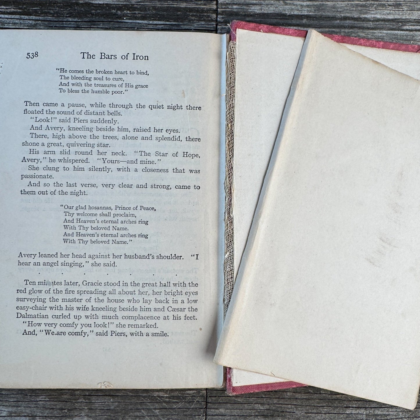 The Bars of Iron, Ethel M. Dell, 1916, A. L. Burt Company Hardcover - Pretty Old Books