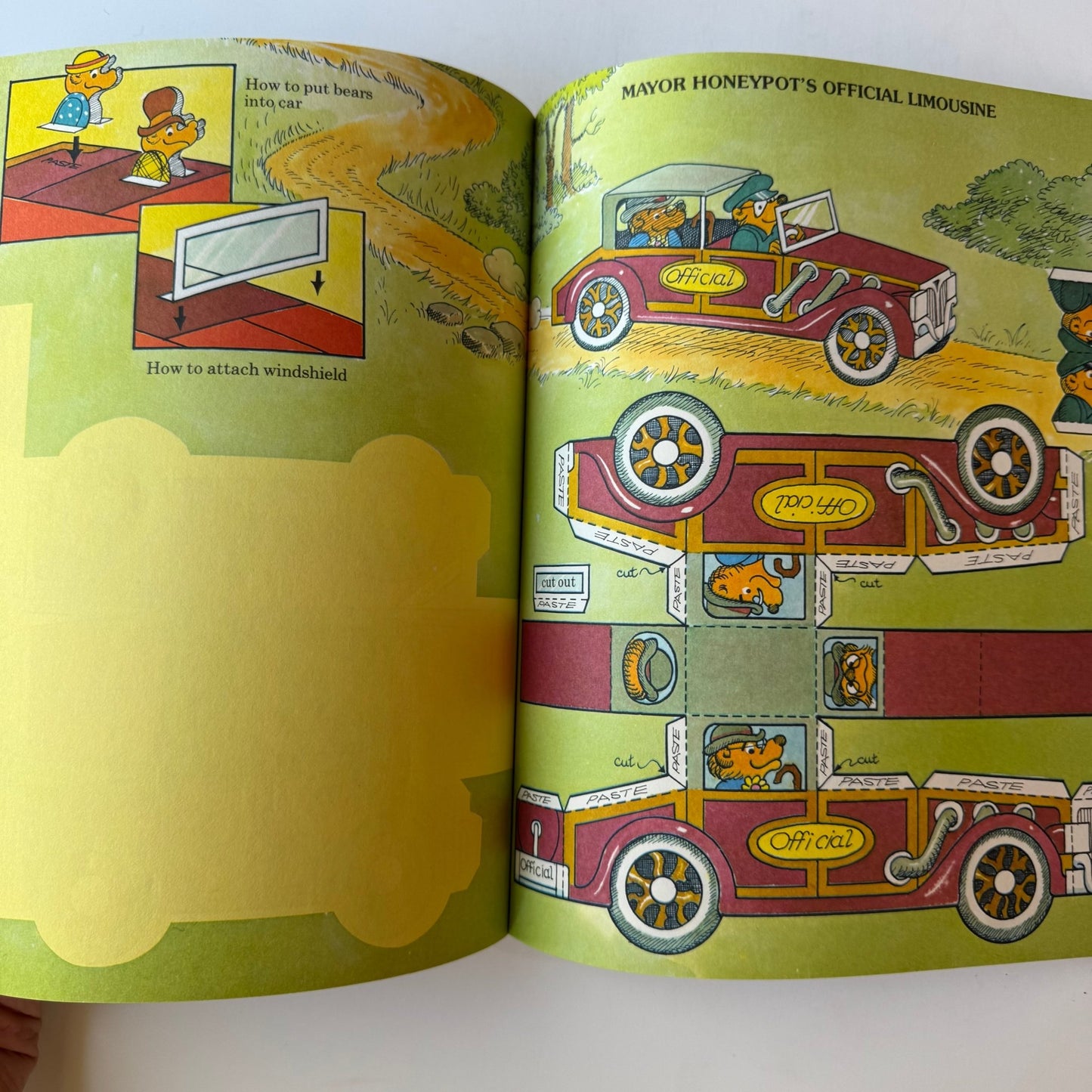 The Bears' Activity Book, 1979, Almost Complete! - Pretty Old Books
