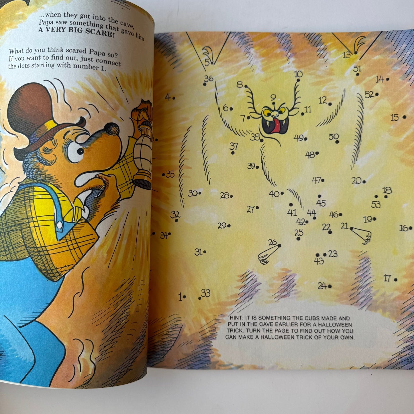 The Bears' Activity Book, 1979, Almost Complete! - Pretty Old Books