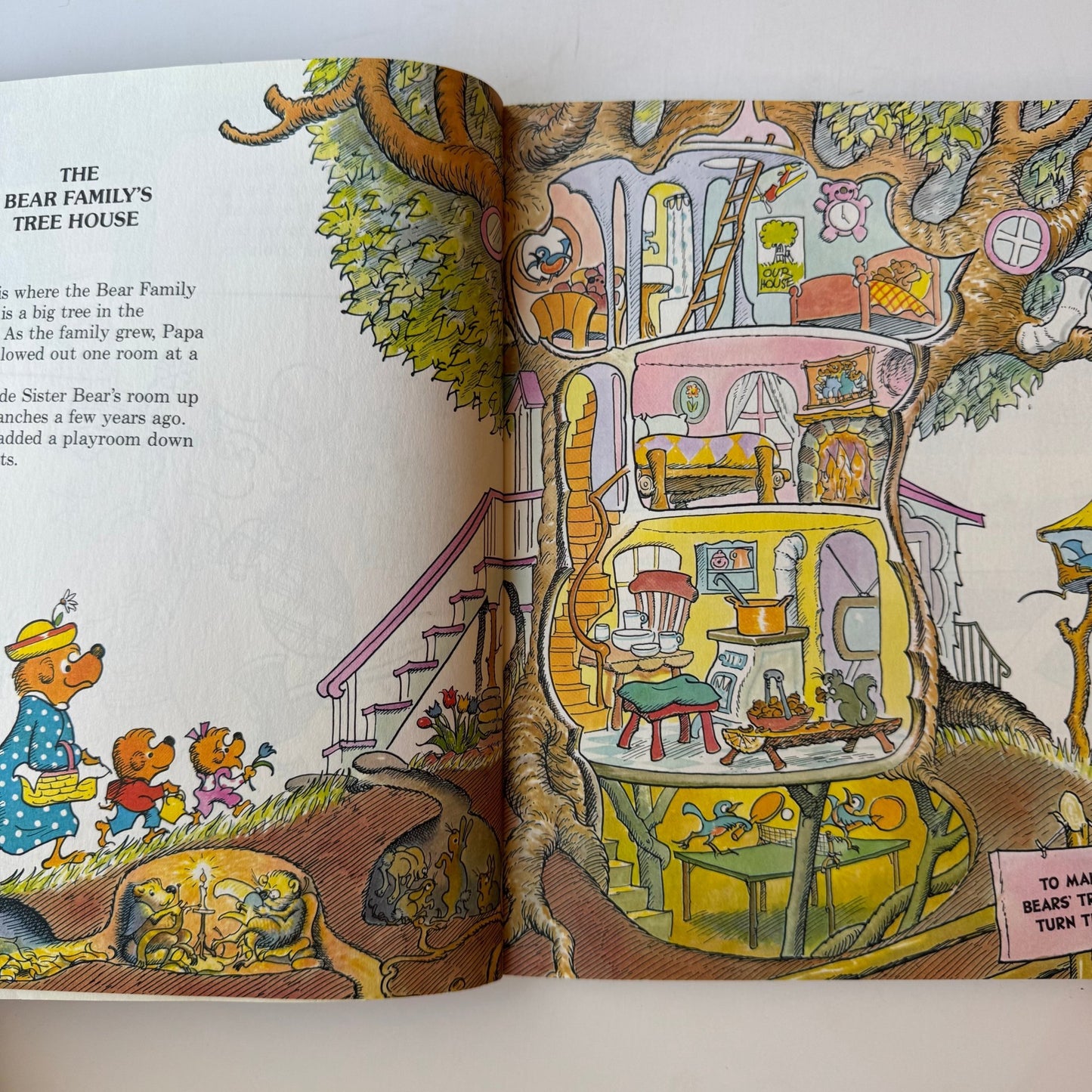 The Bears' Activity Book, 1979, Almost Complete! - Pretty Old Books