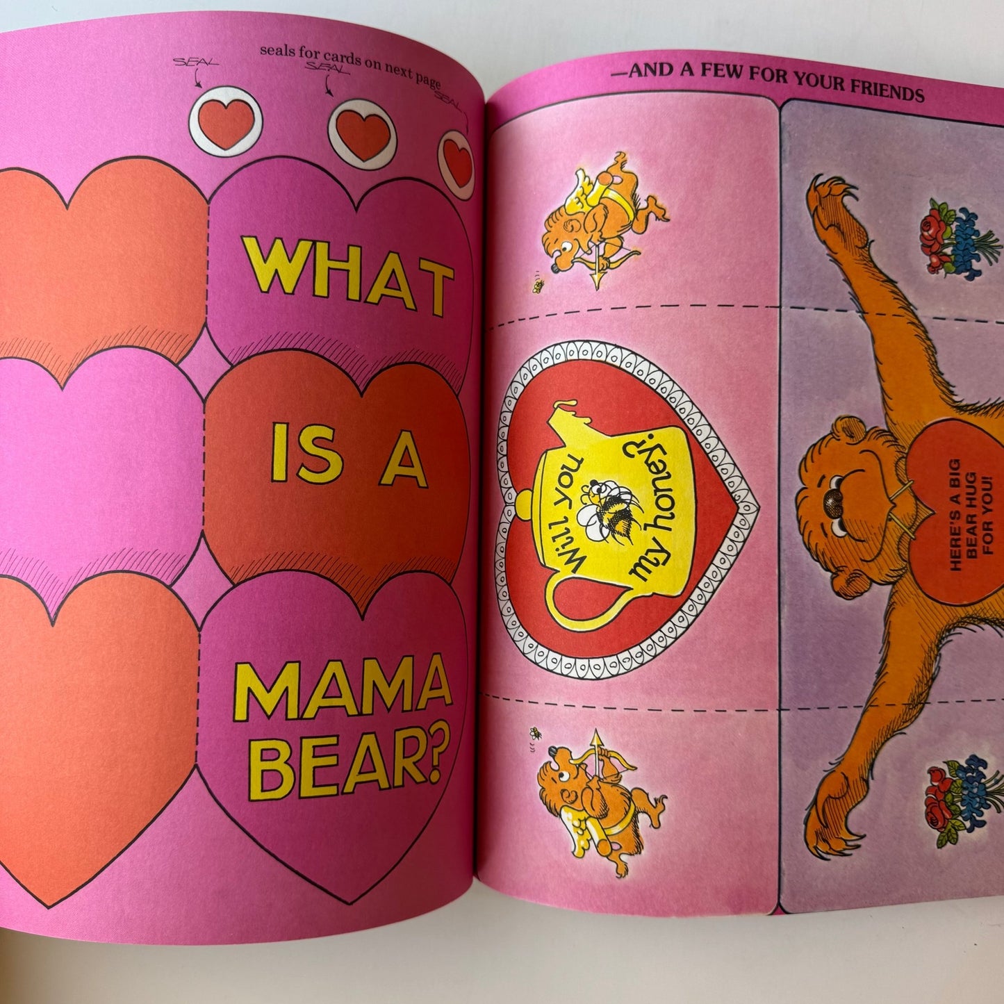 The Bears' Activity Book, 1979, Almost Complete! - Pretty Old Books