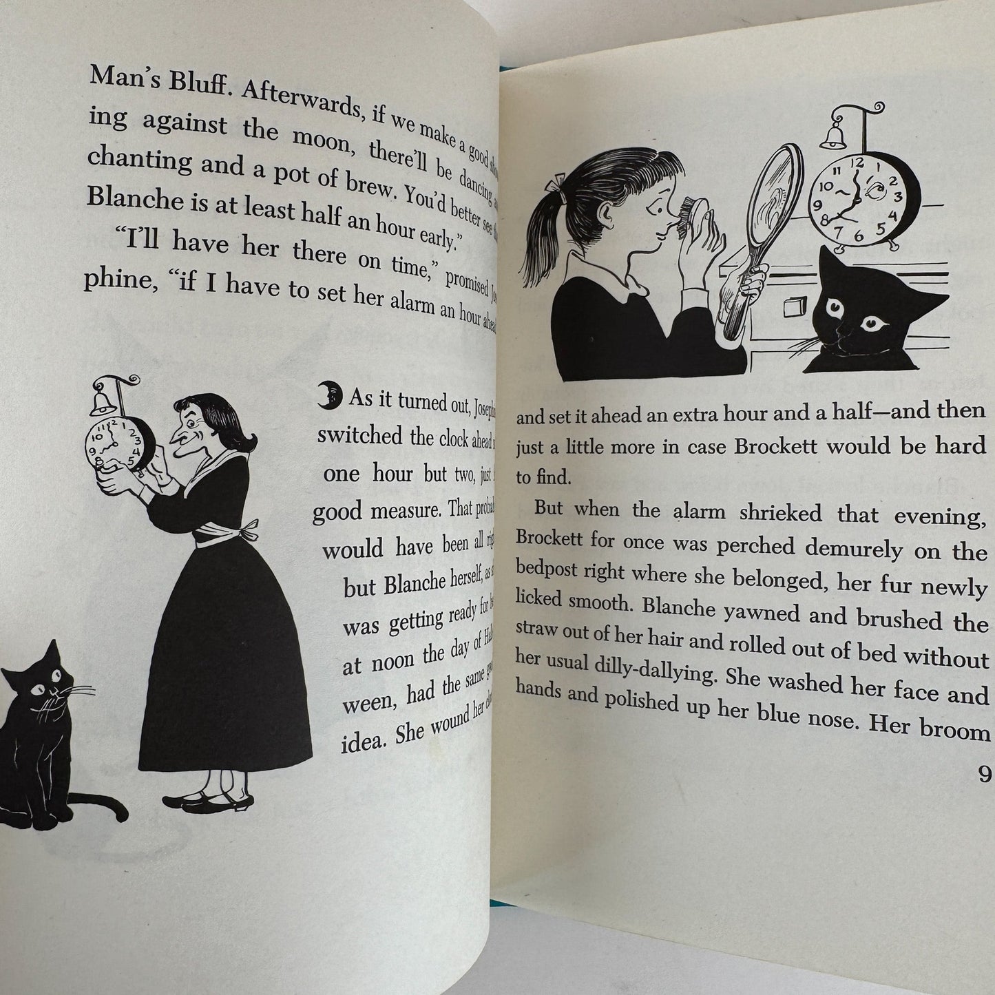 The Blue - Nosed Witch, Margaret Embry, Weekly Reader 1956 Hardcover - Pretty Old Books