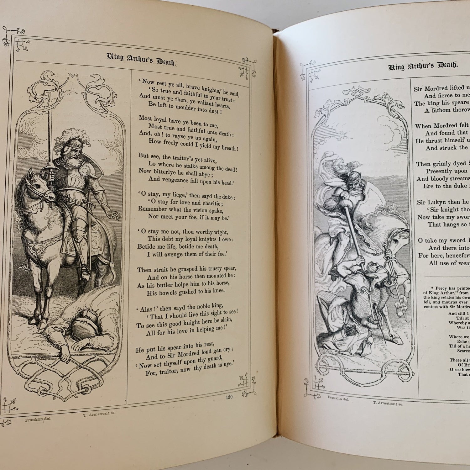 The Book of British Ballads, S.C. Hall, 1853 Hardcover - Pretty Old Books