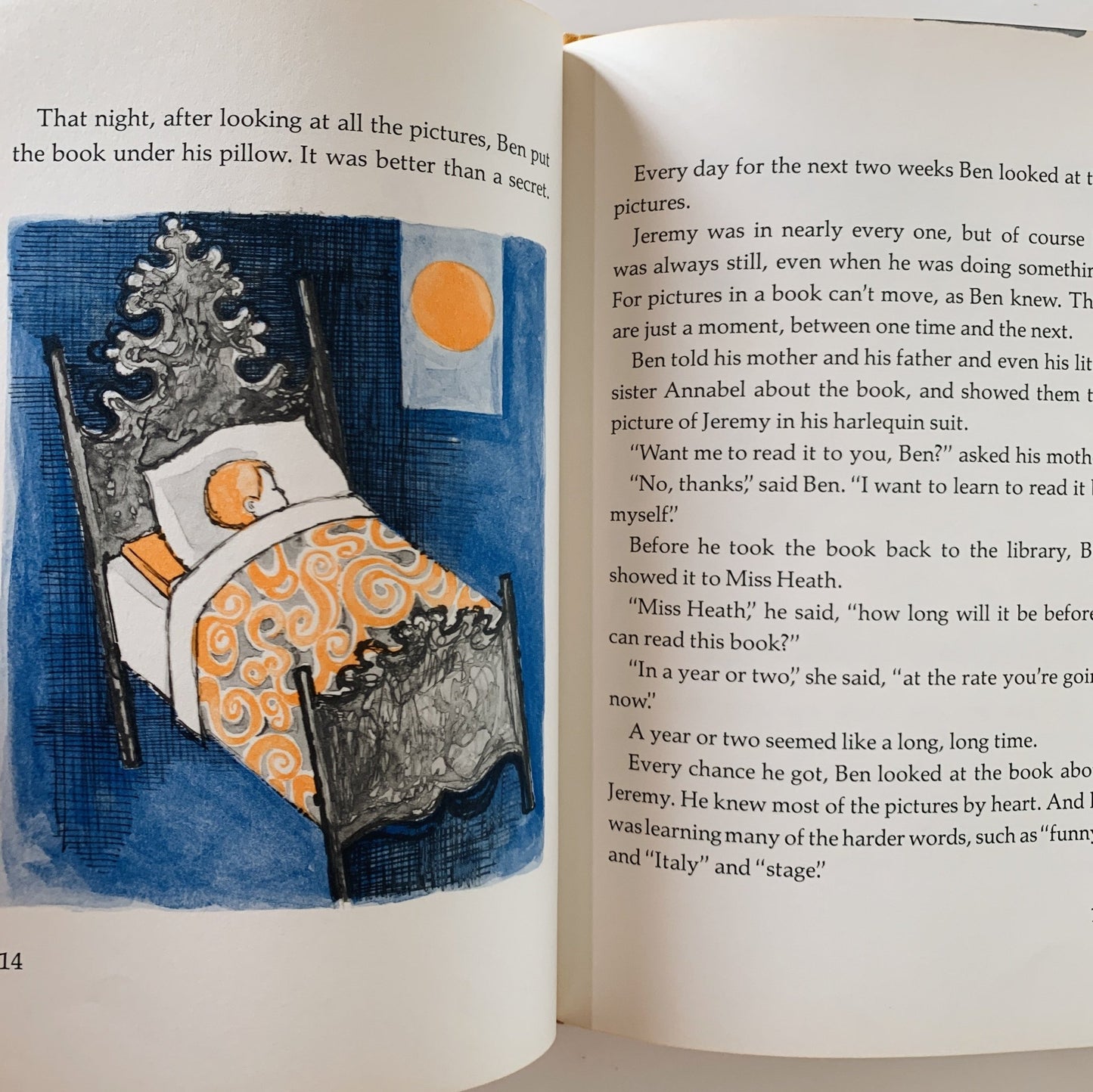 The Boy Who Walked Off the Page, Murray McCain, Hardcover 1969 Rare Book - Pretty Old Books