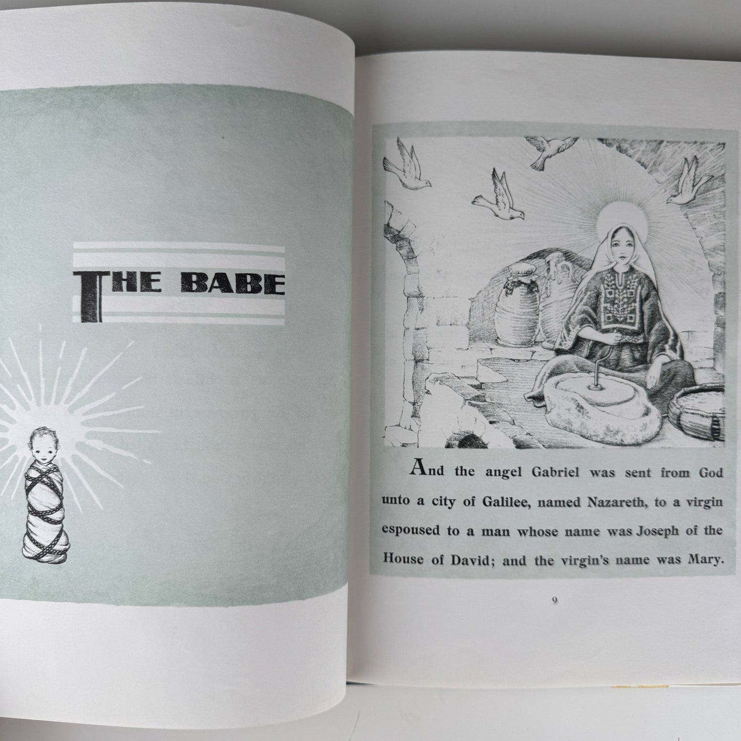 The Christ Child , Maud & Miska Petersham (Doubleday) - Pretty Old Books