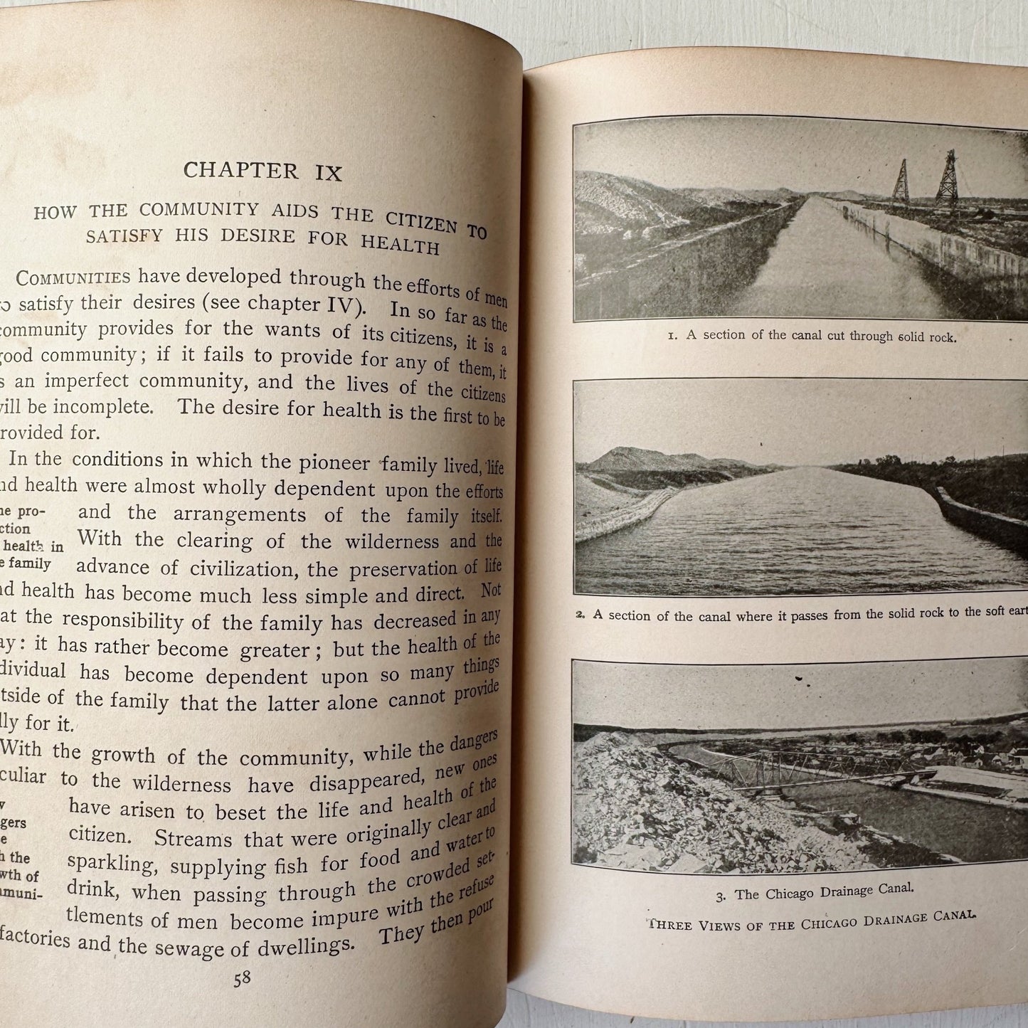 The Community and the Citizen, Civics Textbook 1914 - Pretty Old Books