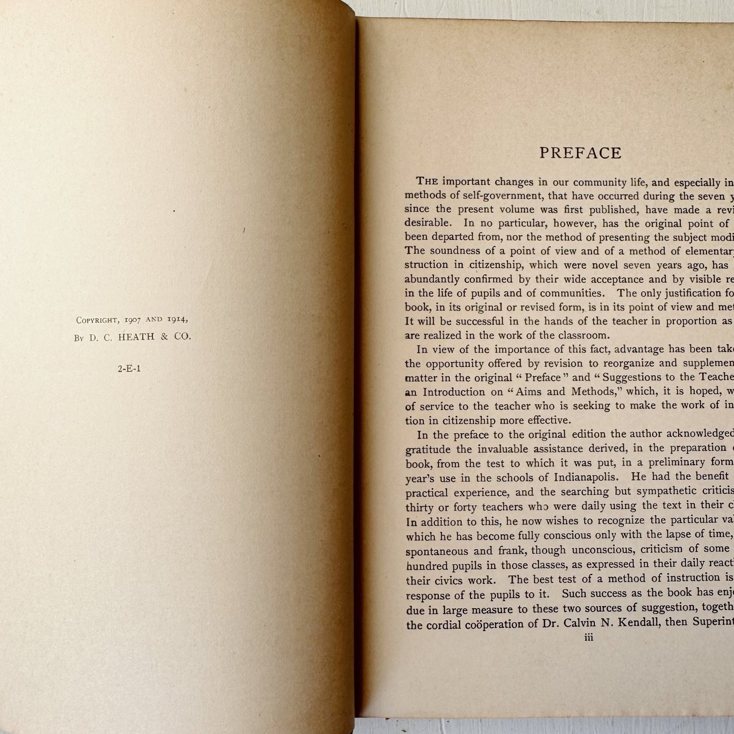 The Community and the Citizen, Civics Textbook 1914 - Pretty Old Books