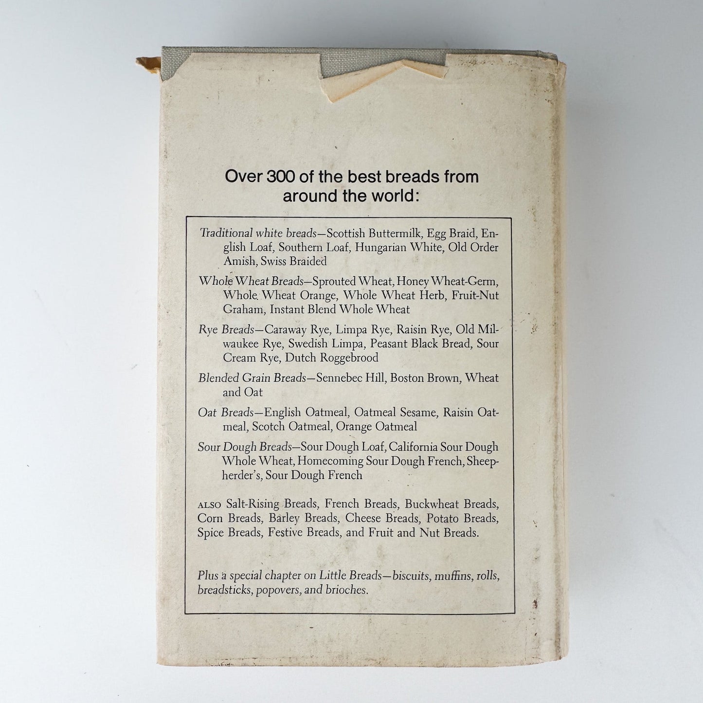 The Complete Book of Breads, Bernard Clayton, 1973 Cookbook - Pretty Old Books