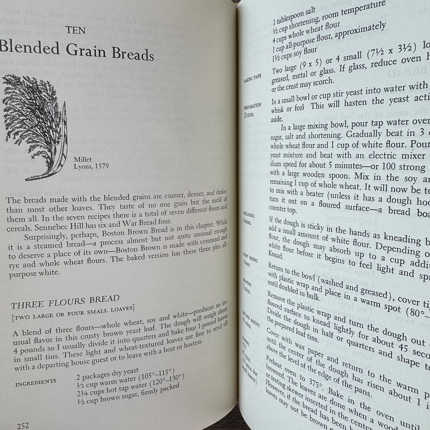 The Complete Book of Breads, Bernard Clayton, Jr., 1973 - Pretty Old Books