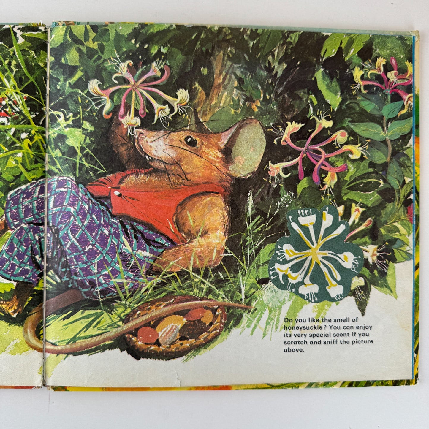 The Country Mouse and The Town Mouse, Whitman Scratch and Sniff, 1972 - Pretty Old Books