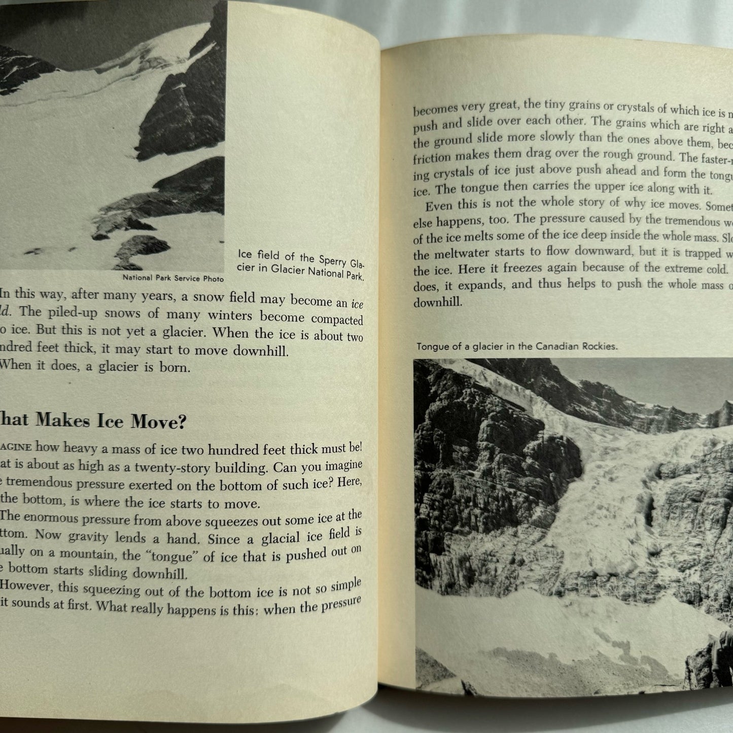 The First Book of Glaciers, Rebecca B. Marcus, 1962 Hardcover - Pretty Old Books